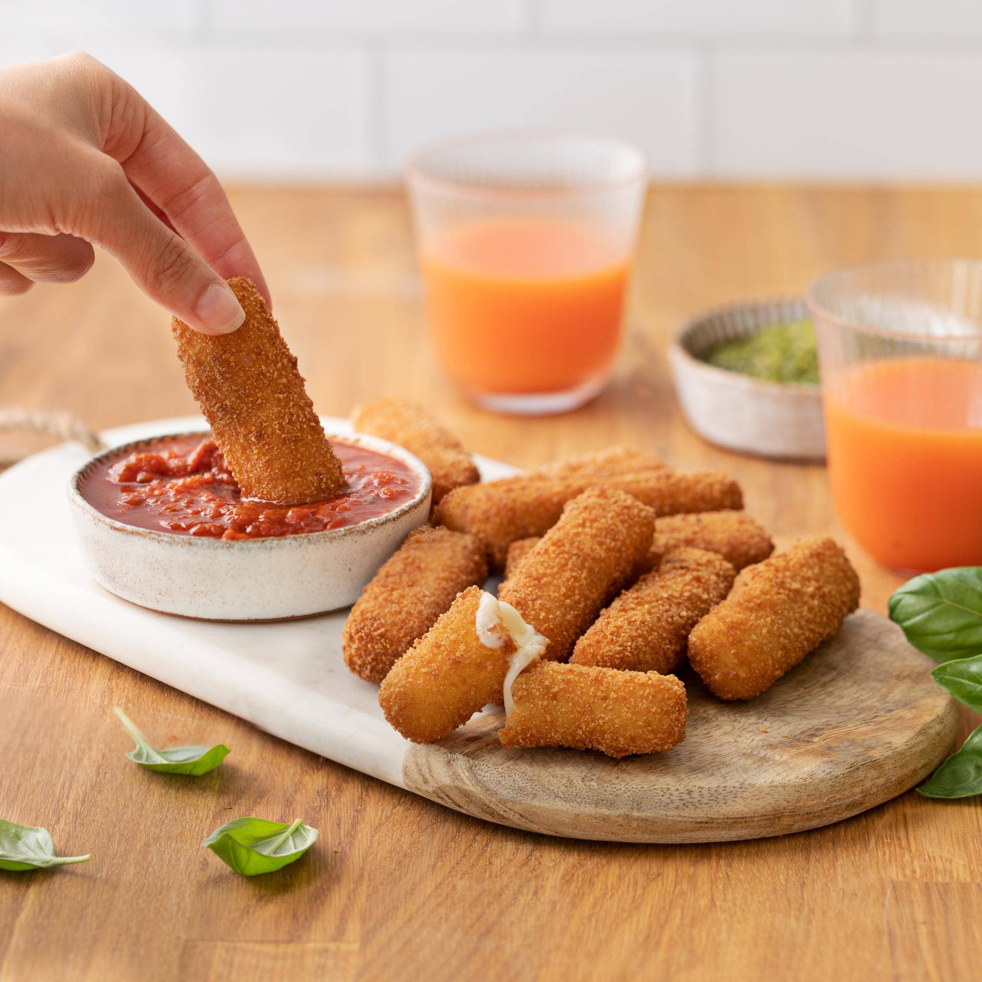 Mozzarella Sticks - Recette EASY FRY & GRILL 2 in 1 DIGITAL | Moulinex