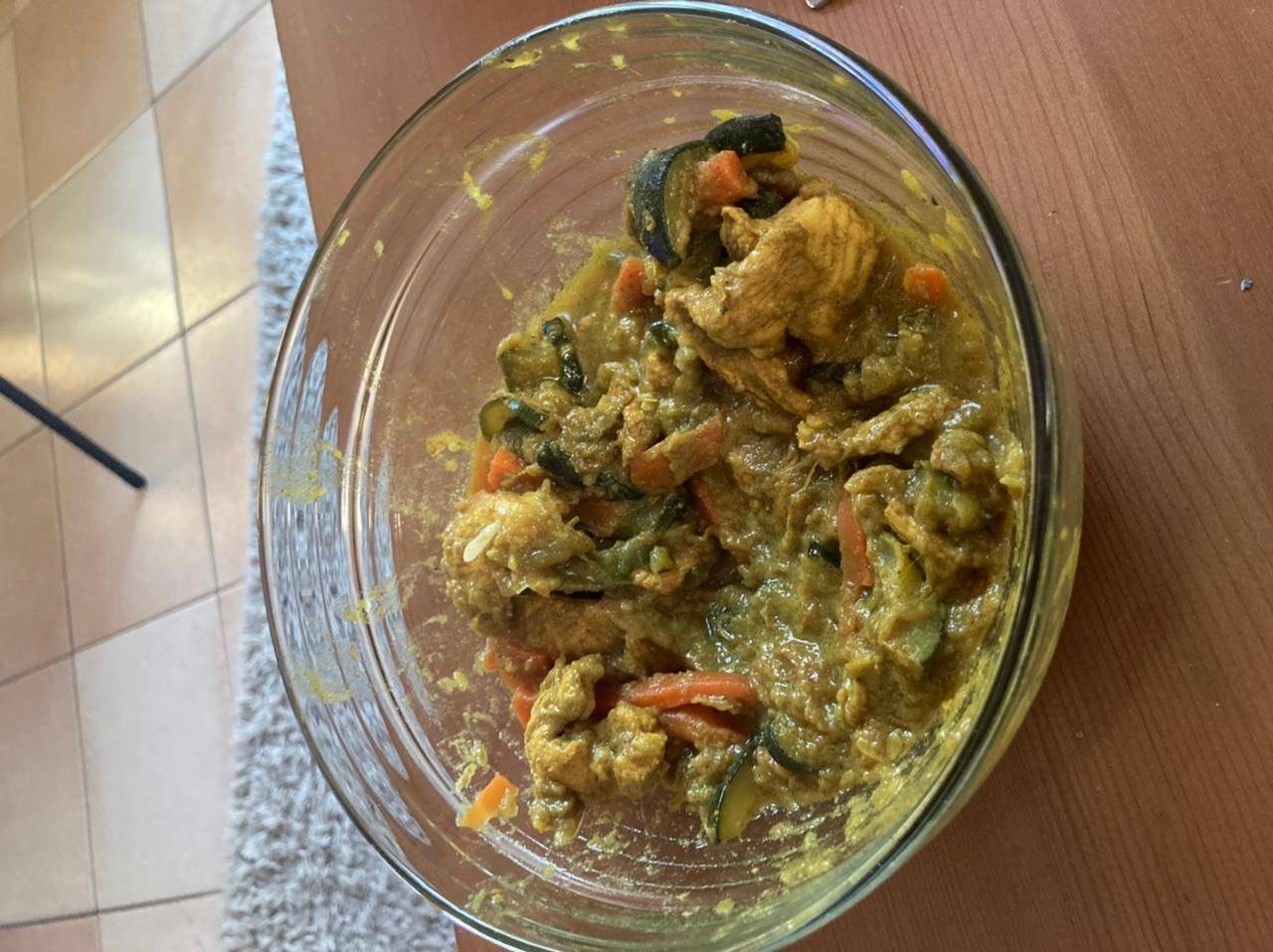 Dinde au curry et ses légumes - Recepten Companion XL | Moulinex