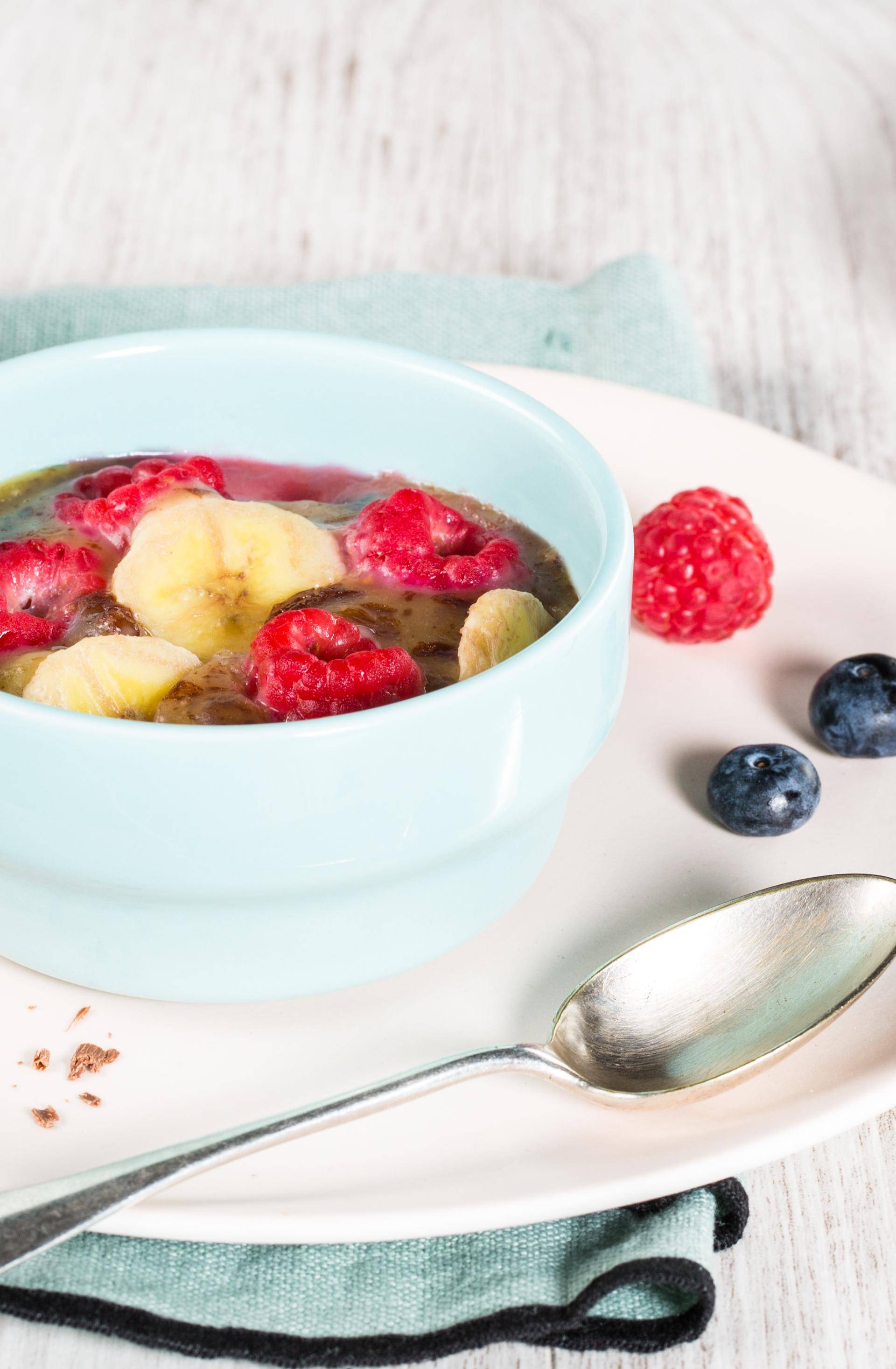 Cake framboise banane choco - Recette Cookeo V3 Mini | Moulinex