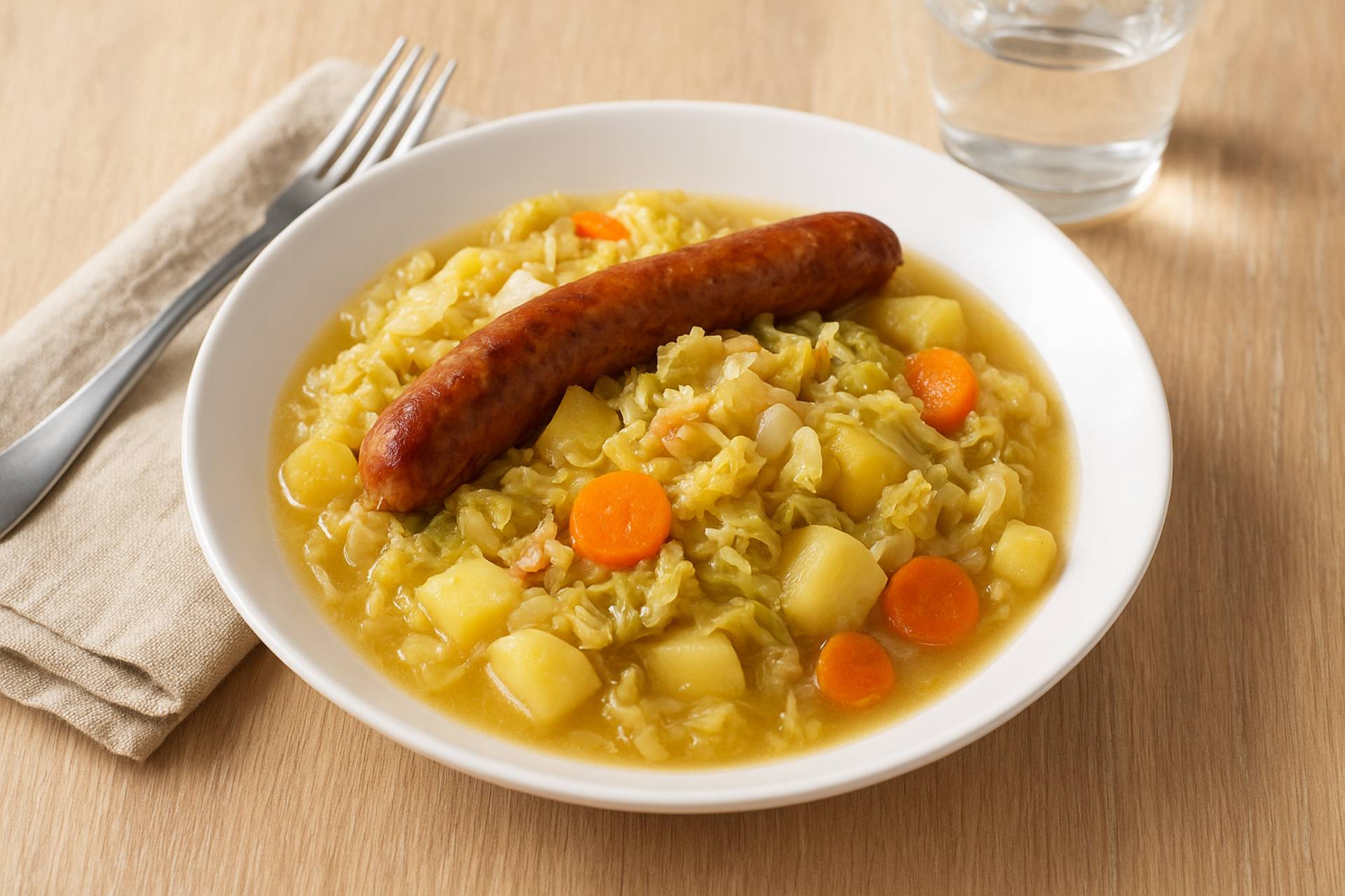 Potée de chou vert - Recette Cookeo V3 | Moulinex