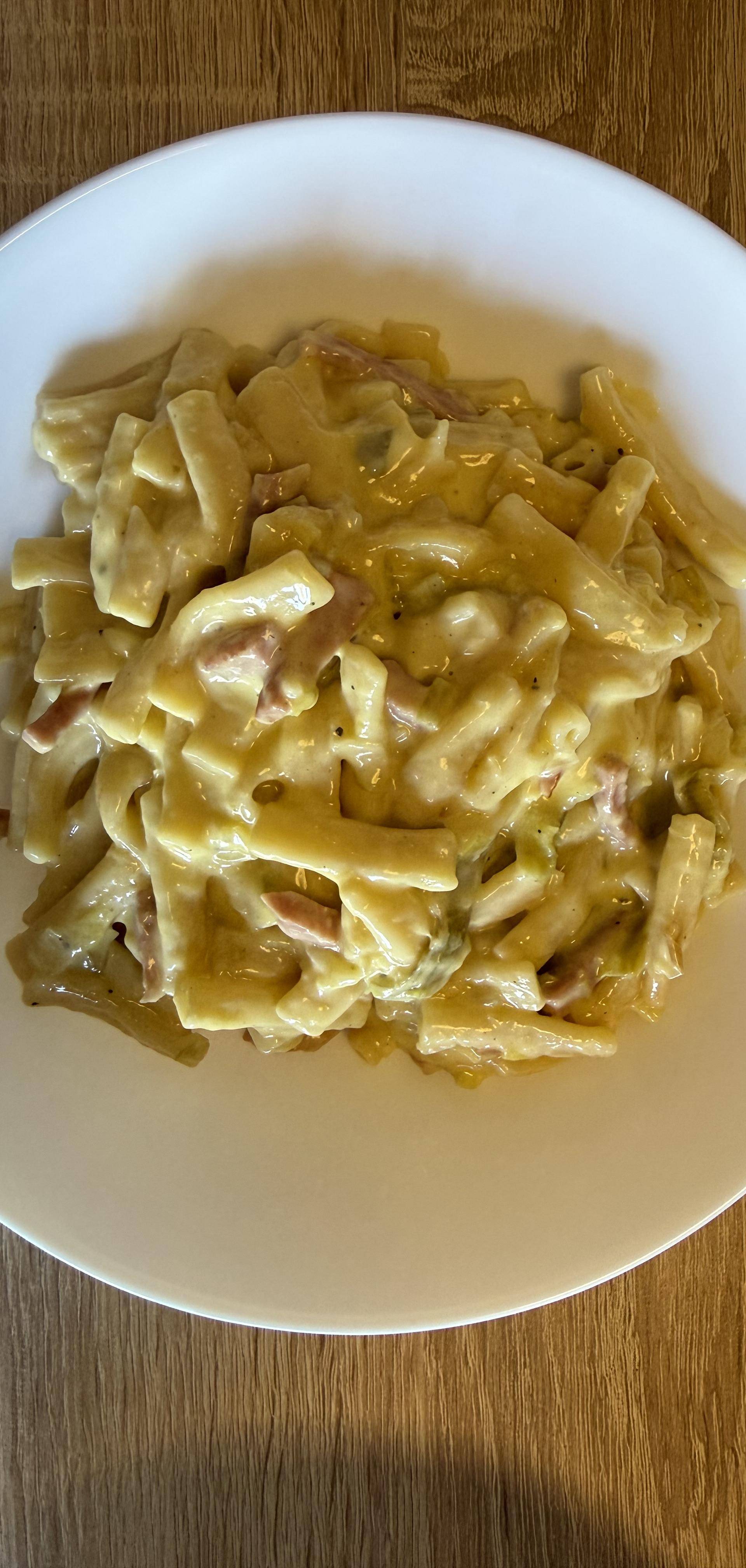Pâtes poireaux jambon de CocoBoucly - Recette Cookeo Infinity Autostir | Moulinex