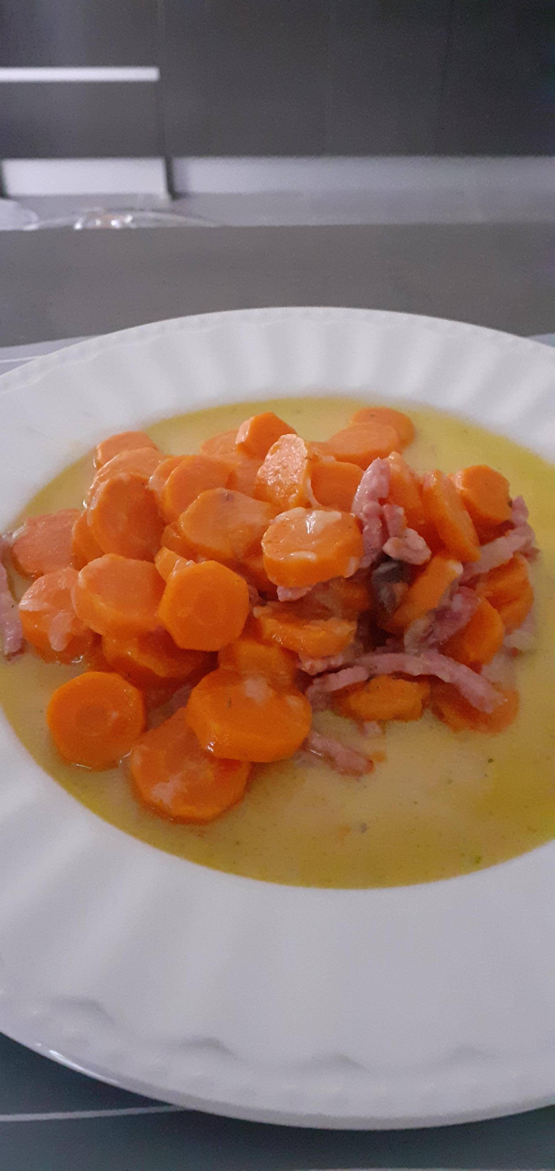Carottes aux allumettes de bacon - Recepten Cookeo V3 | Moulinex