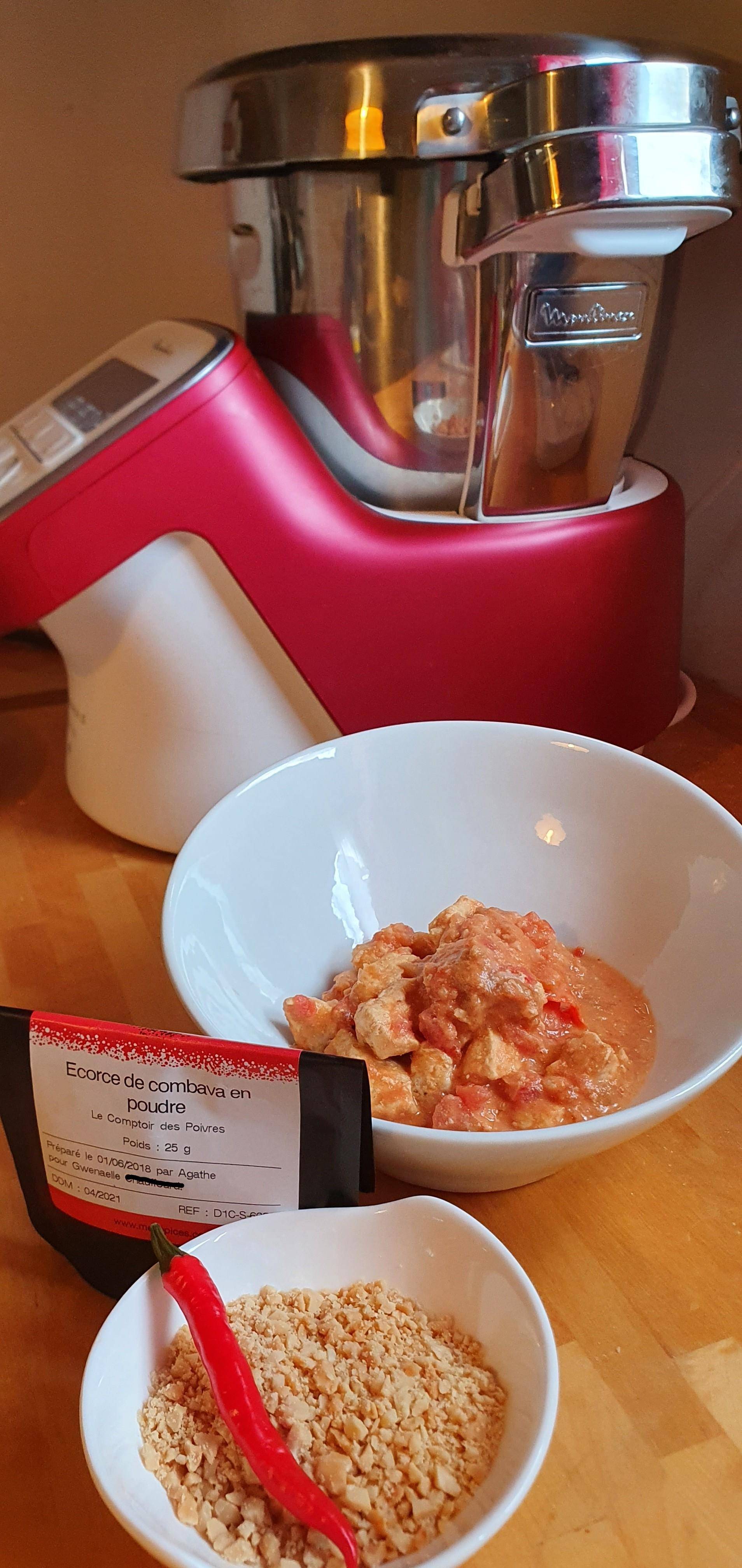Poulet peanut butter - Recette Companion Connect XL | Moulinex