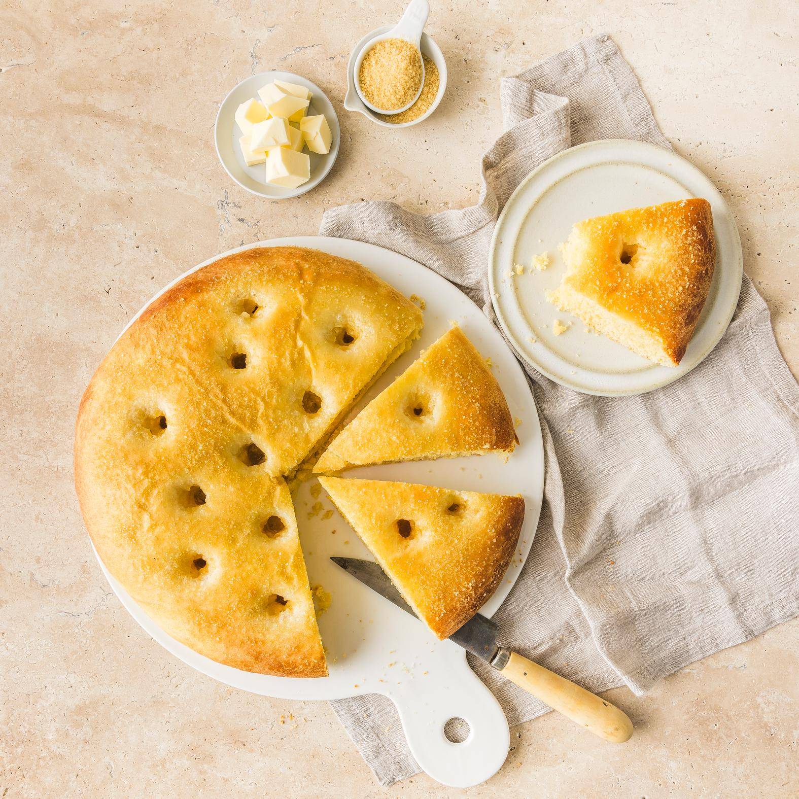 Tarte au sucre - Recette Kitchen Machines Touch/Touch + | Moulinex