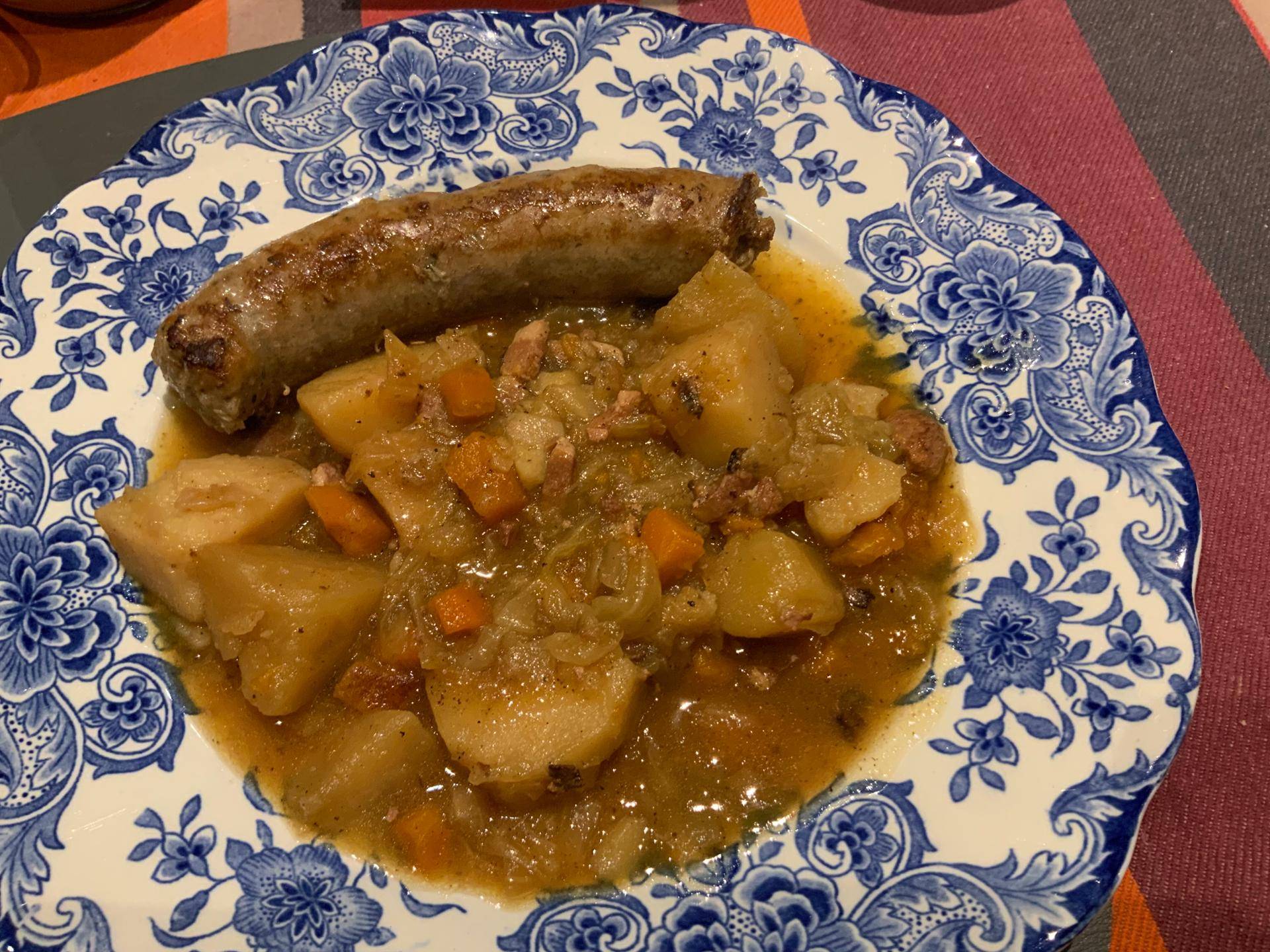 Potée campagnarde au chou blanc et carottes - Recette Cookeo V3 | Moulinex