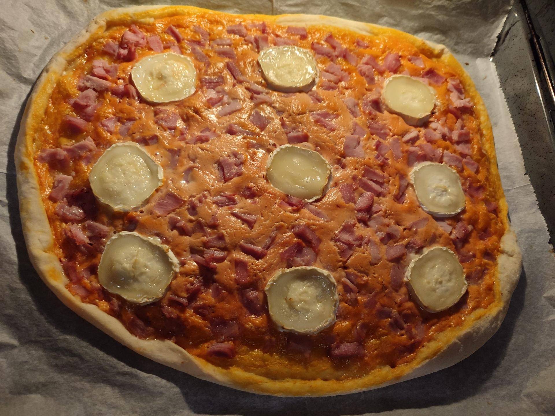 Pizza jambon chèvre et miel - Recepten Companion XL | Moulinex