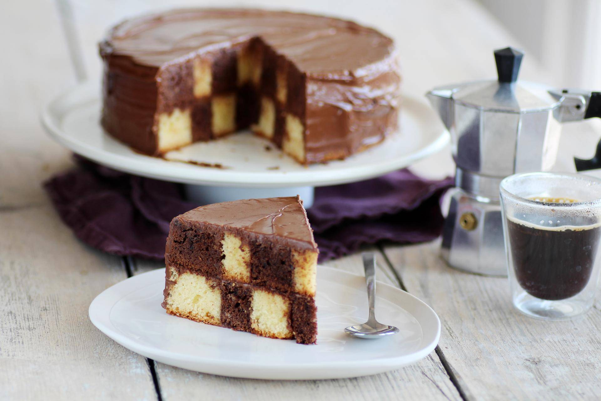 Gâteau damier au chocolat - Recette Companion Connect | Moulinex