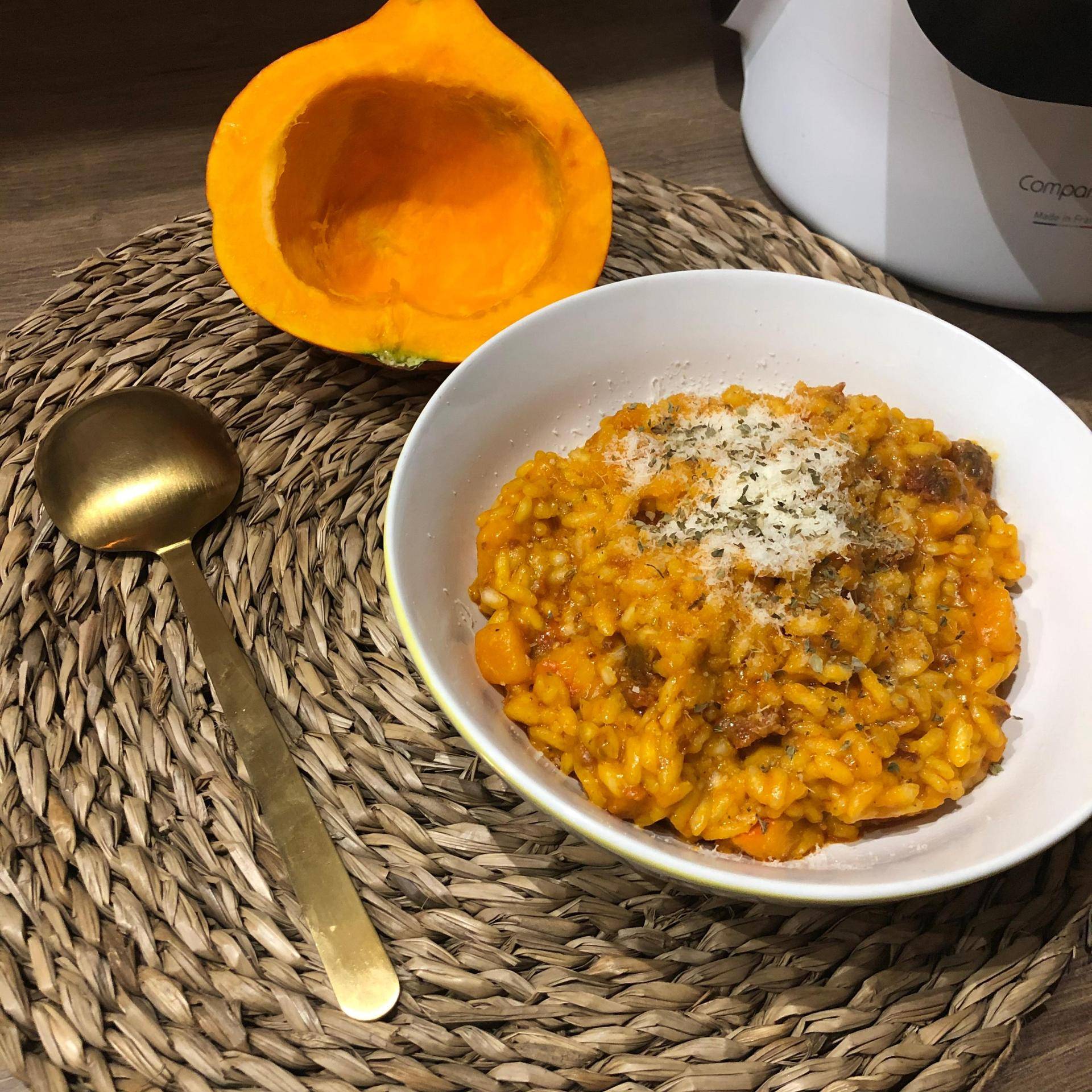 Risotto chorizo potimarron - Recepten Companion XL | Moulinex