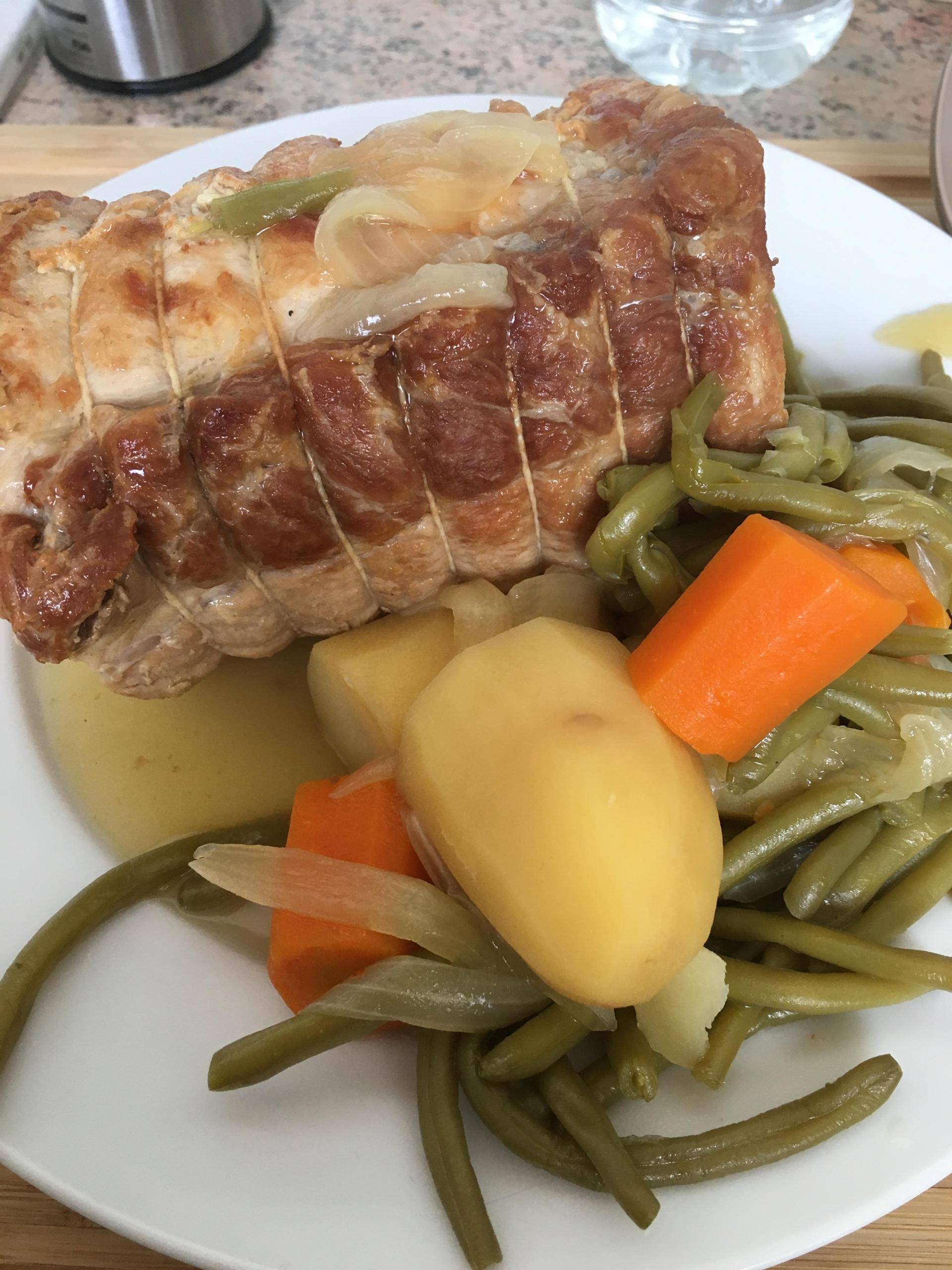 Rôti de porc aux légumes - Recepten Cookeo | Moulinex