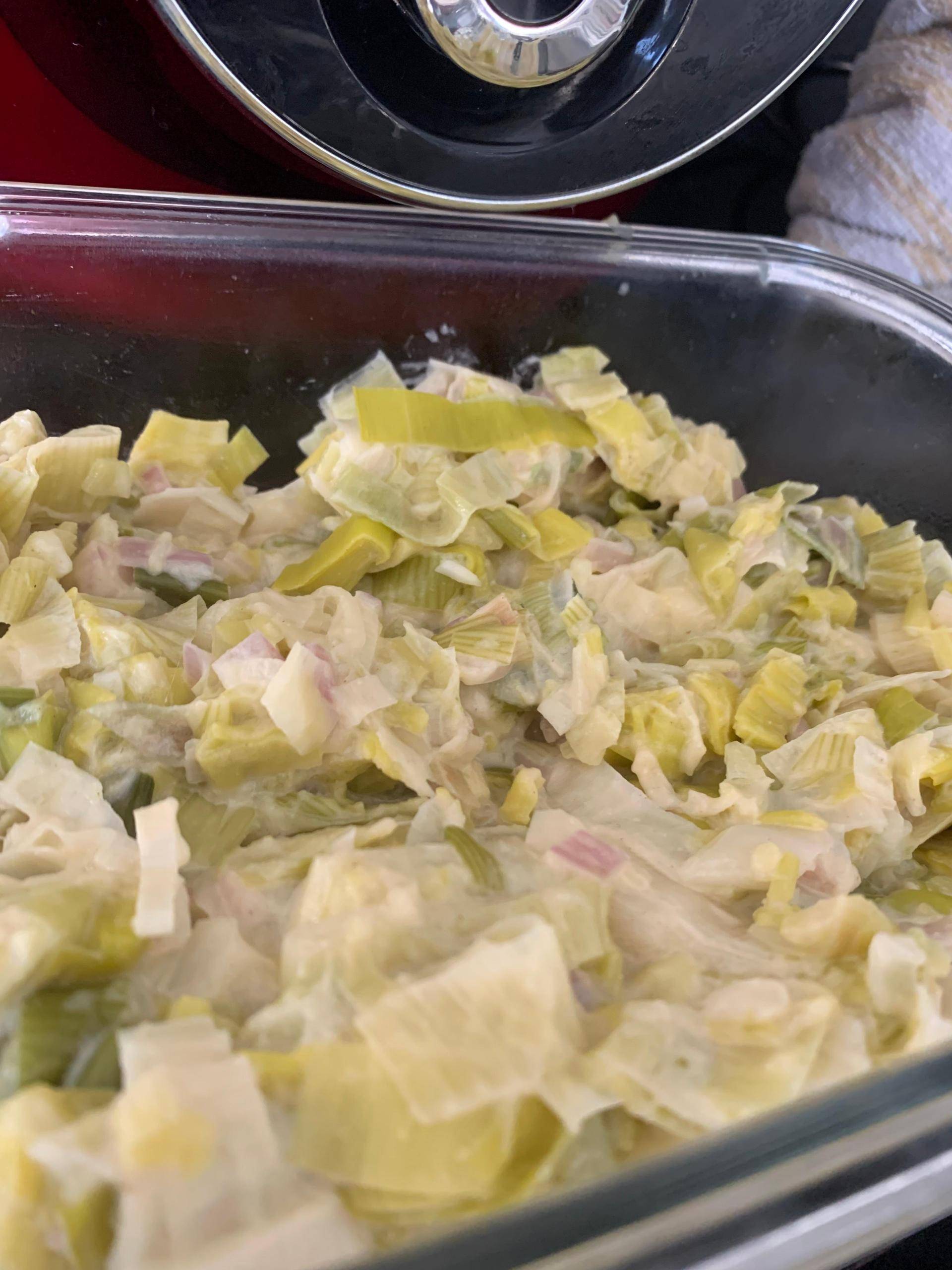 Fondue de poireaux à la crème et moutarde - Recette Cookeo | Moulinex