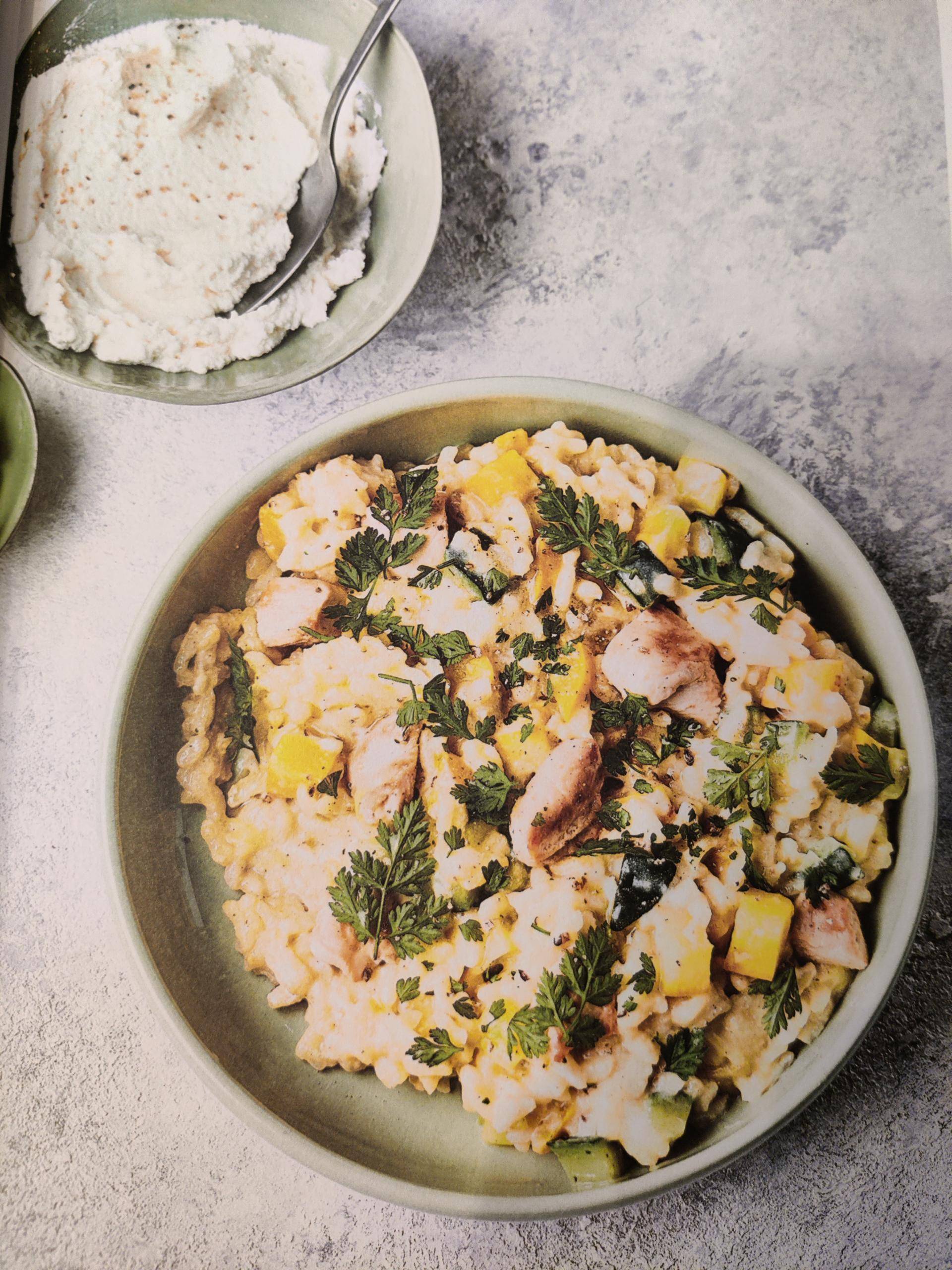 Risotto au poulet et aux courgettes - Recepten Cookeo V3 | Moulinex