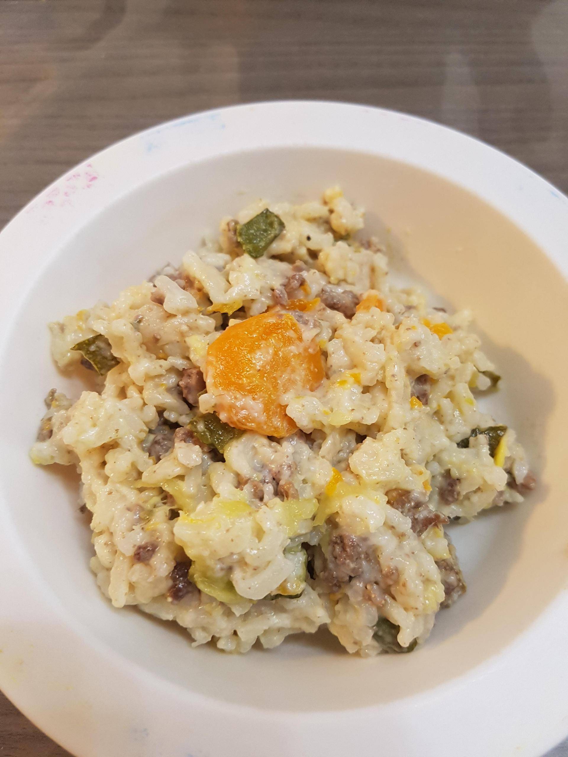 Riz légumes boeuf haché - Recepten Cookeo | Moulinex