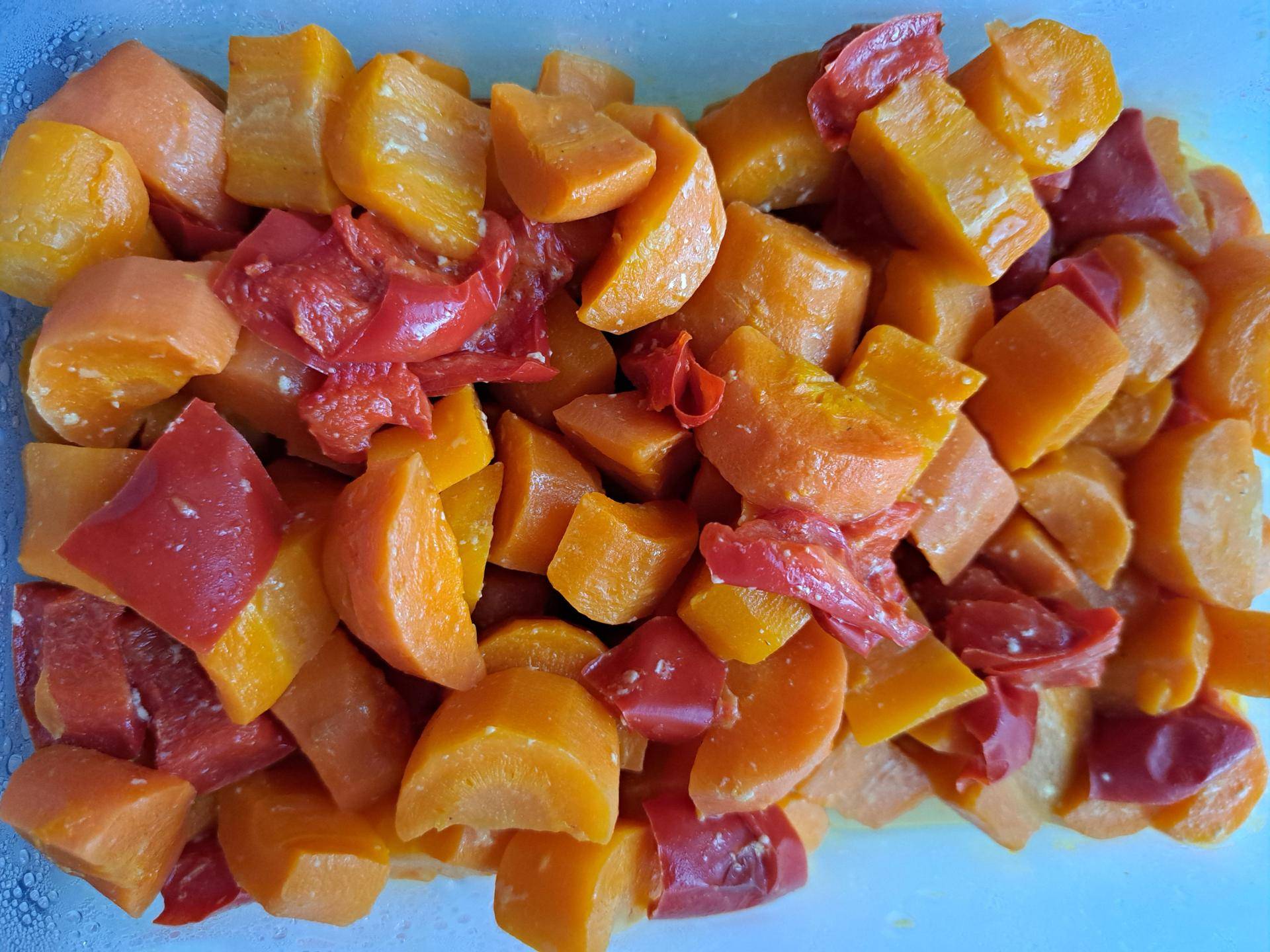 Carottes Poivron rouge à la crème et paprika - Recepten Cookeo | Moulinex