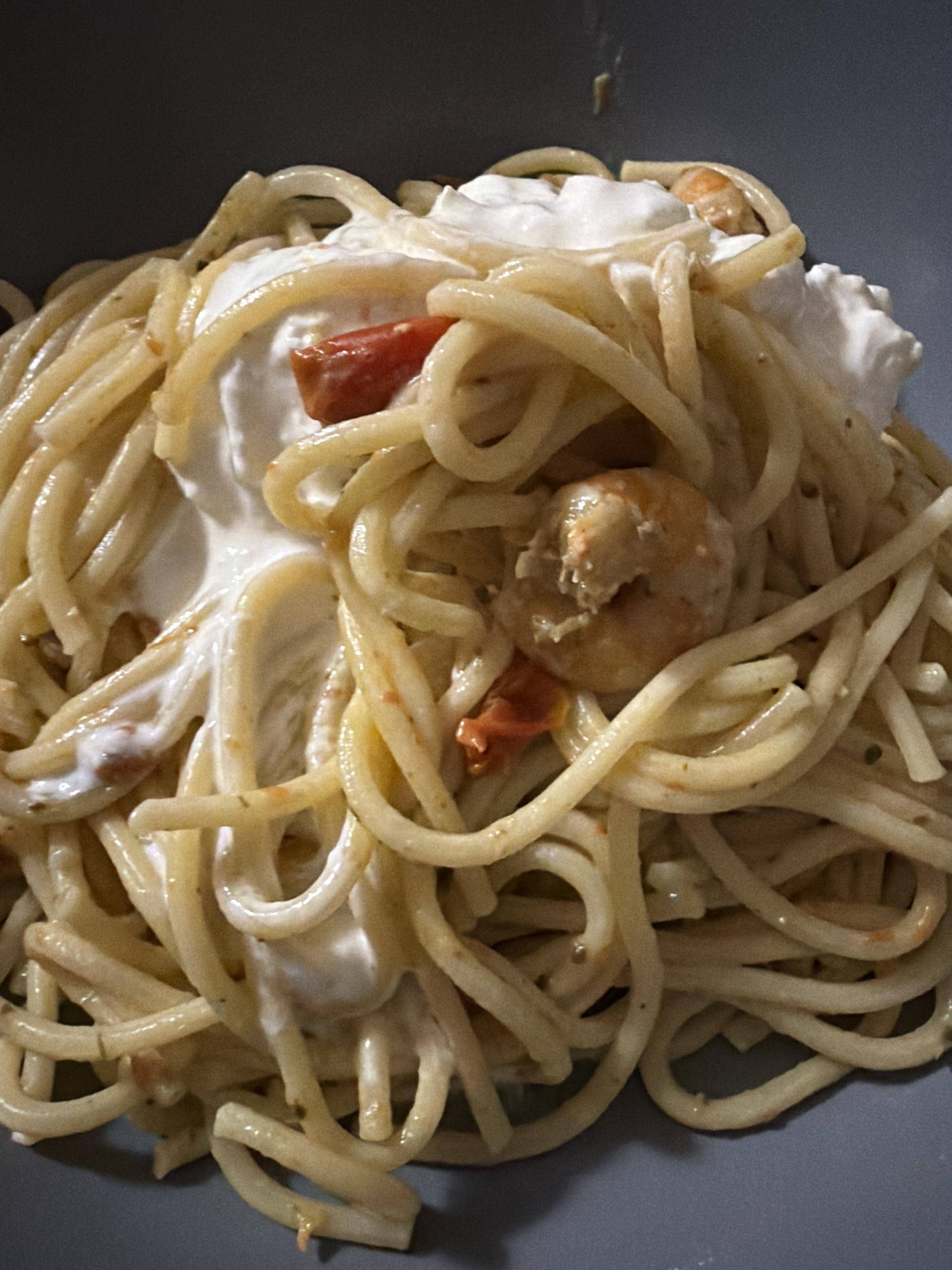 Pâtes aux crevettes et tomates One Pot - Recette Cookeo 9in1 | Moulinex