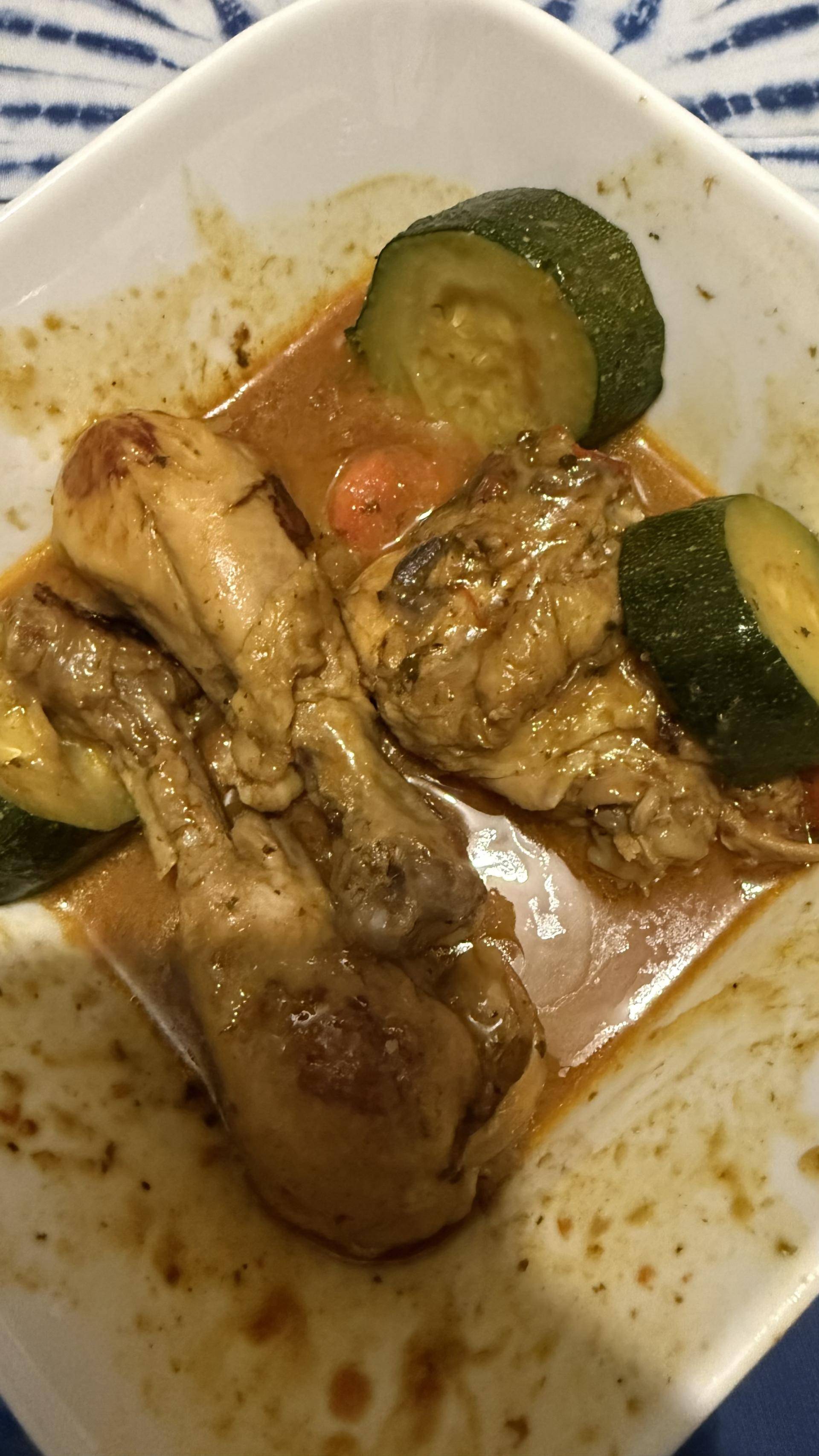 Cuisse de Poulet curry coco et légumes - Recette Cookeo V3 | Moulinex