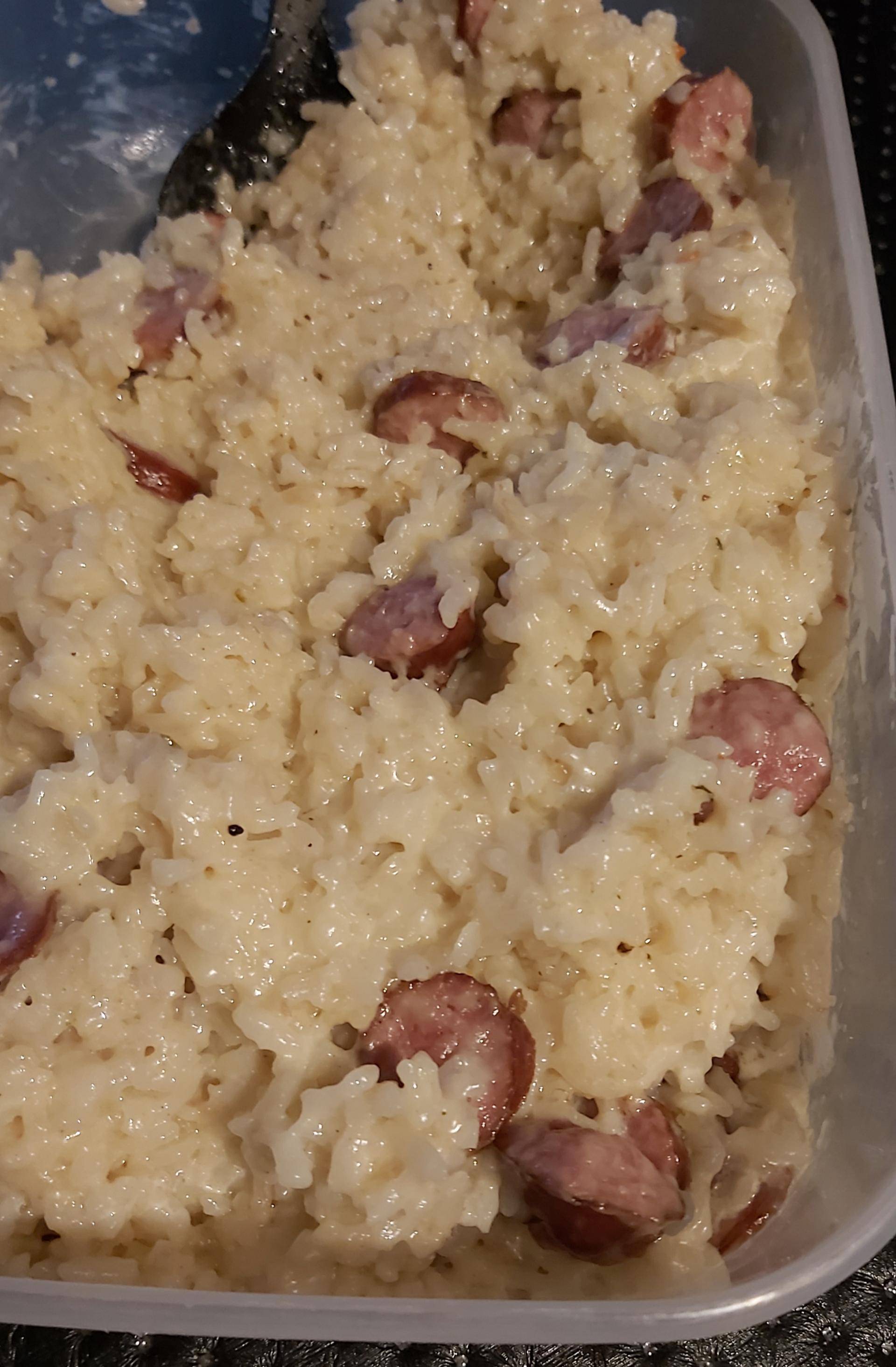 Risotto saucisse fumé et Comté - Recepten Cookeo V3 | Moulinex