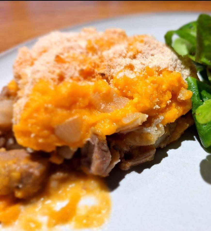 Parmentier de veau à la patate douce - Recette Companion Connect XL | Moulinex