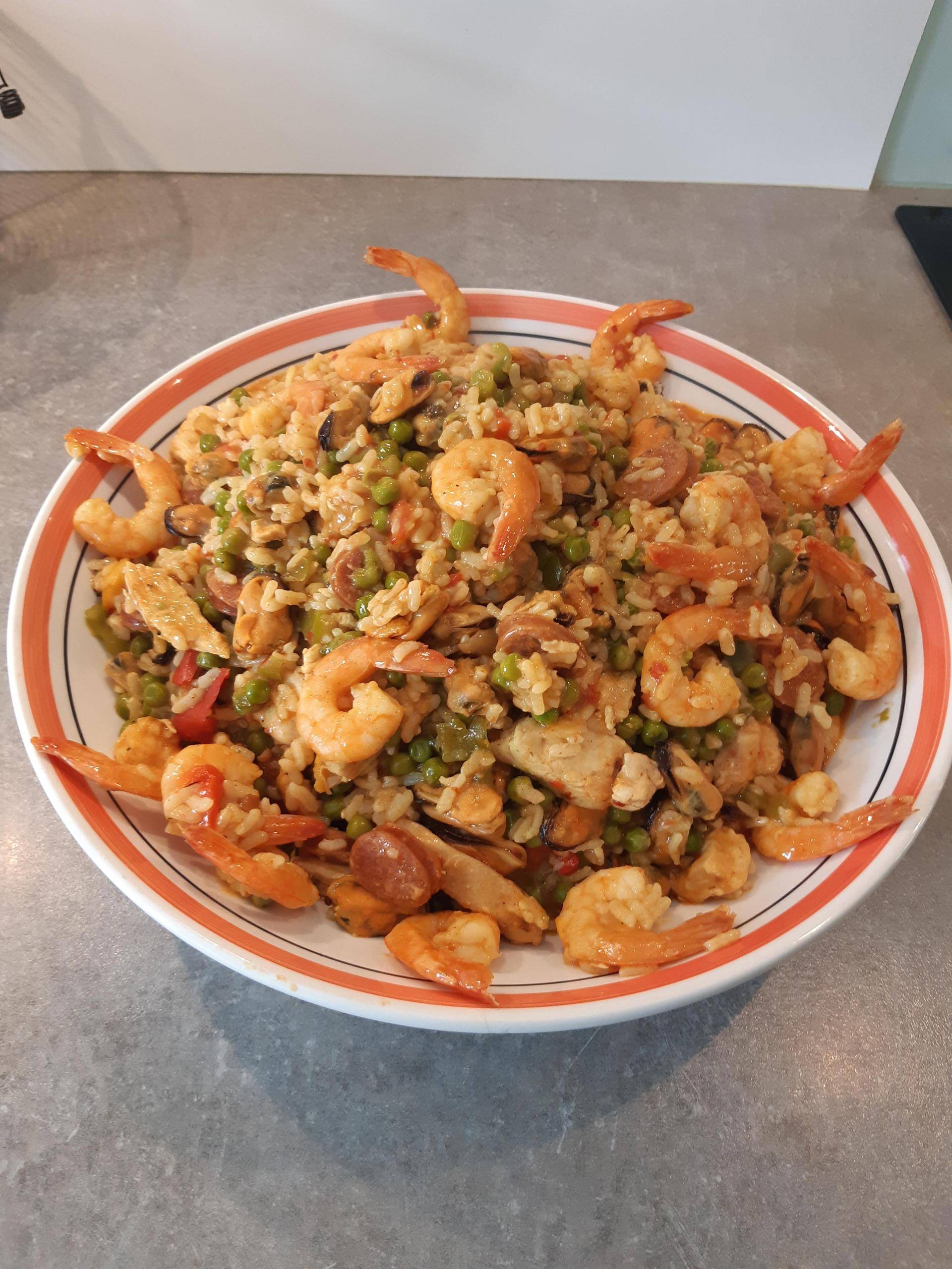 Paella super rapide...et super bonne! - Recette Cookeo | Moulinex