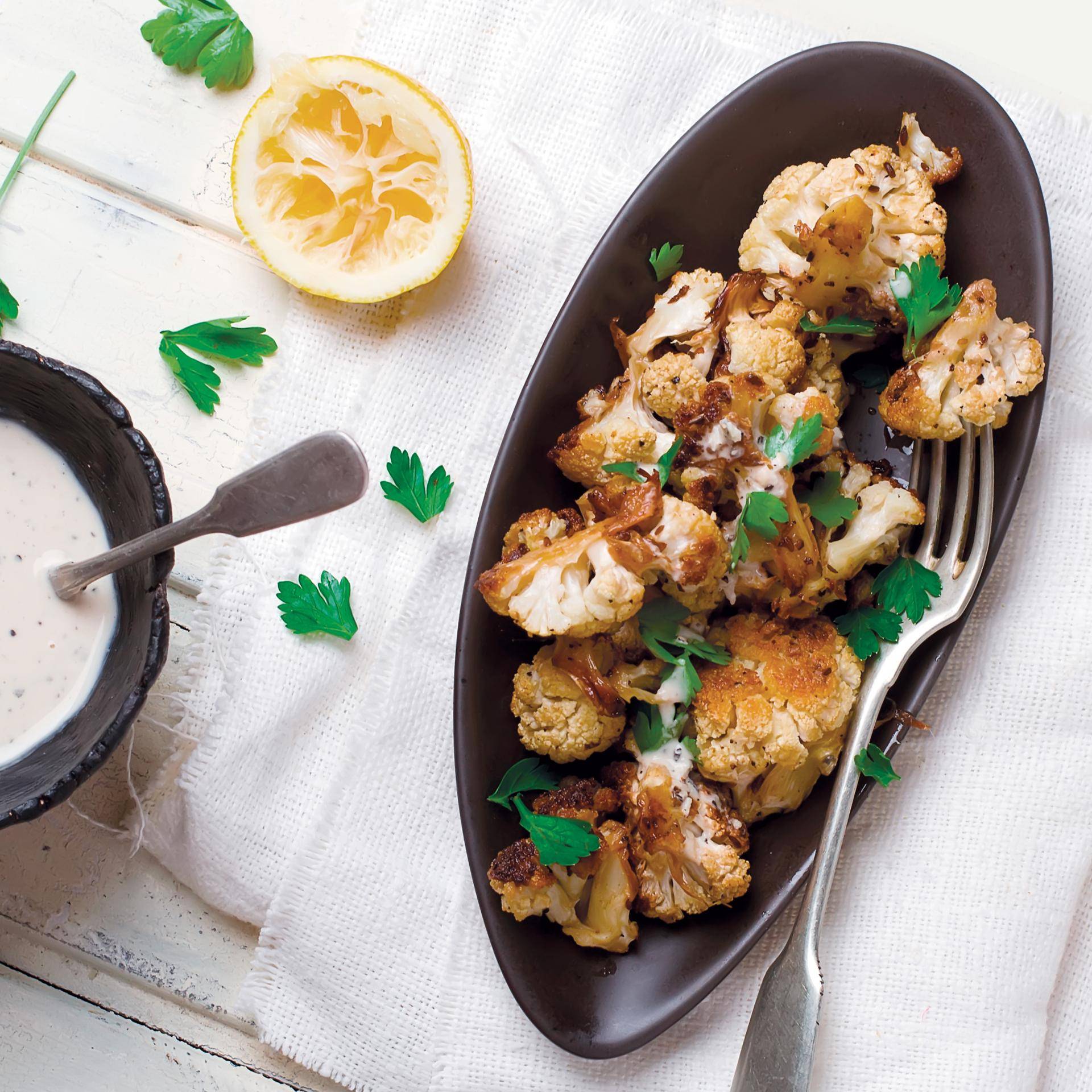 Chou-fleur bang bang - Recette Dual EasyFry&Grill | Moulinex