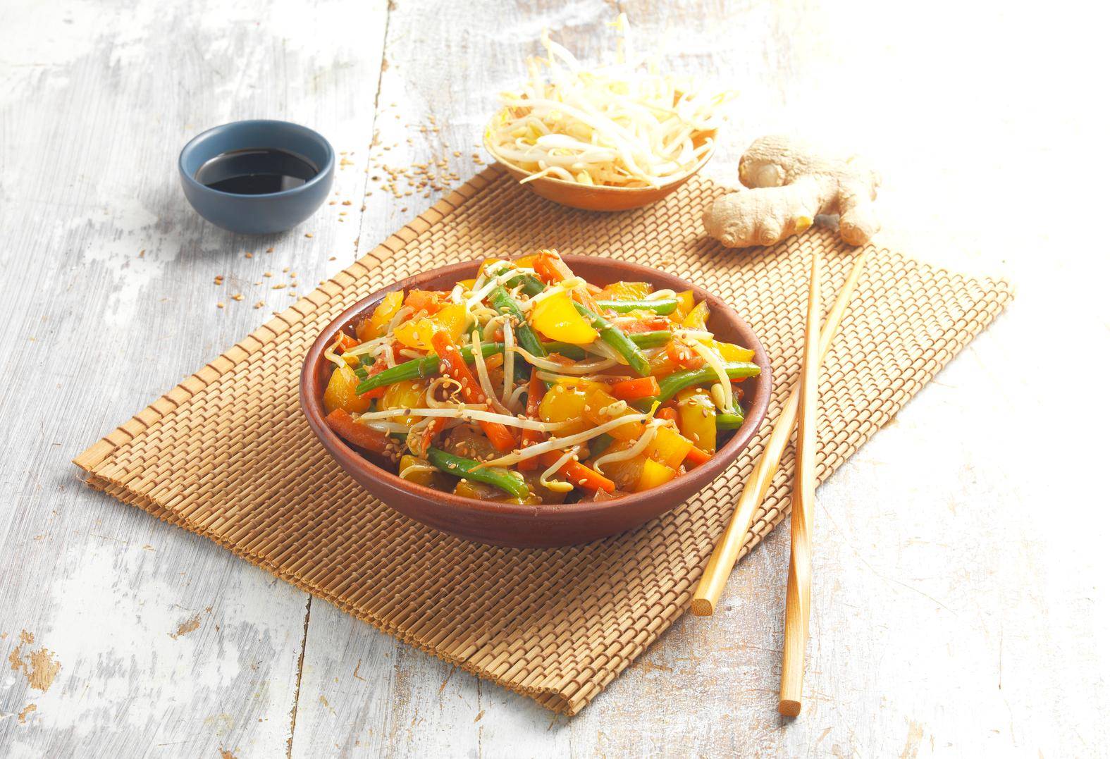 Asian veggies - Recepten Cook'in One | Moulinex