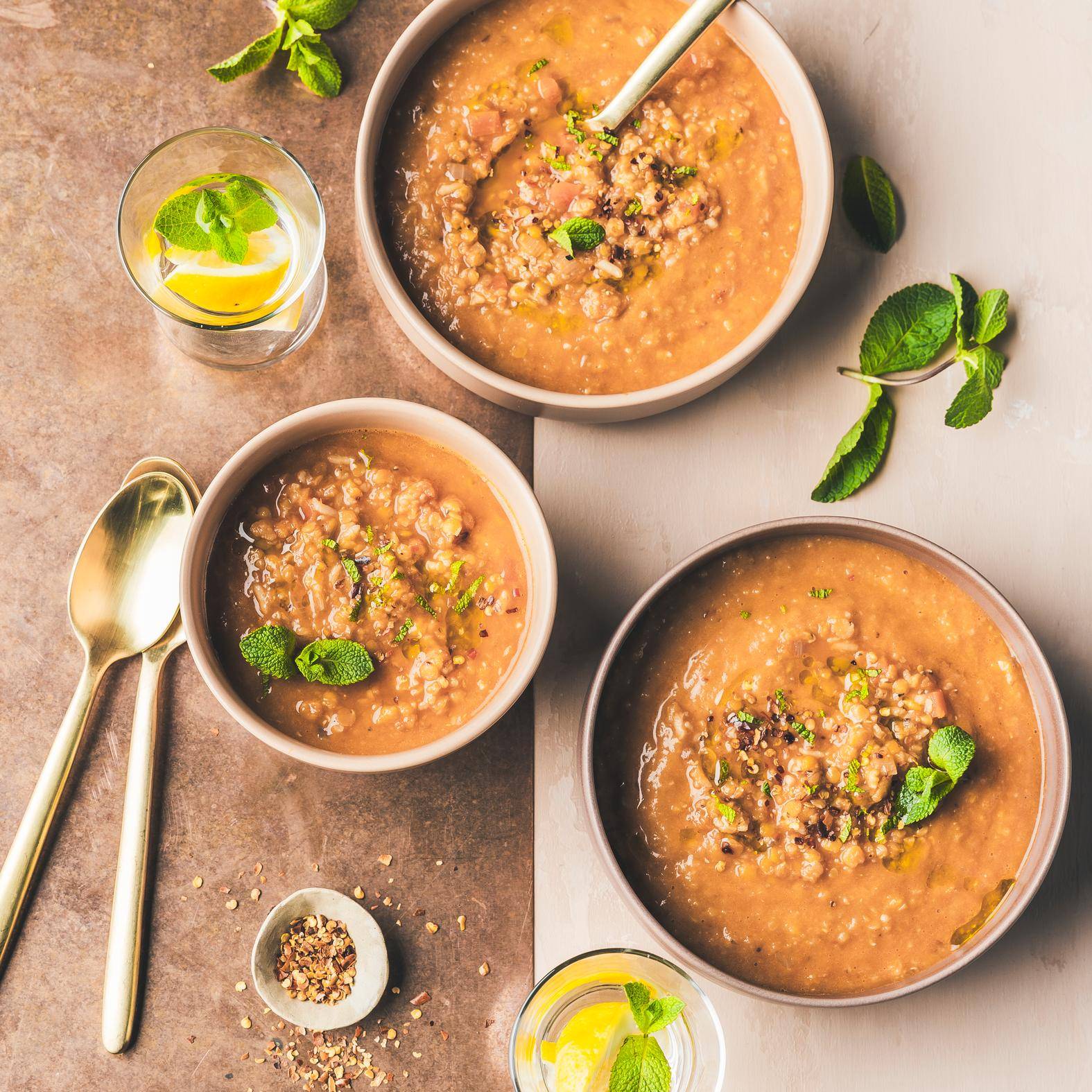 Soupe de lentilles épicée - Recette Cookeo | Moulinex