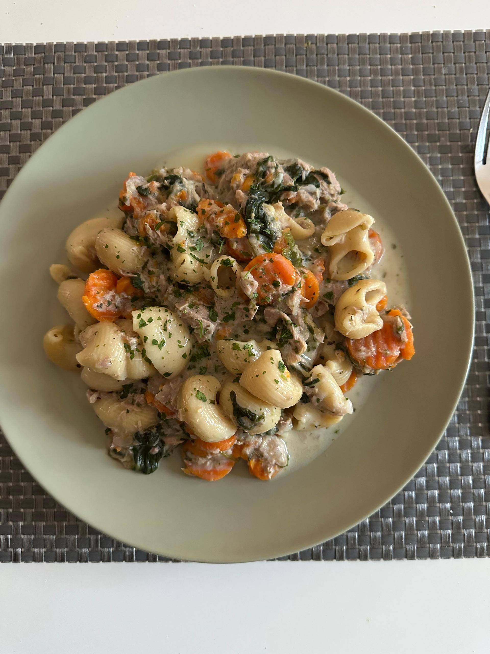 Pâtes au Thon et légumes - Recette Cookeo V3 | Moulinex