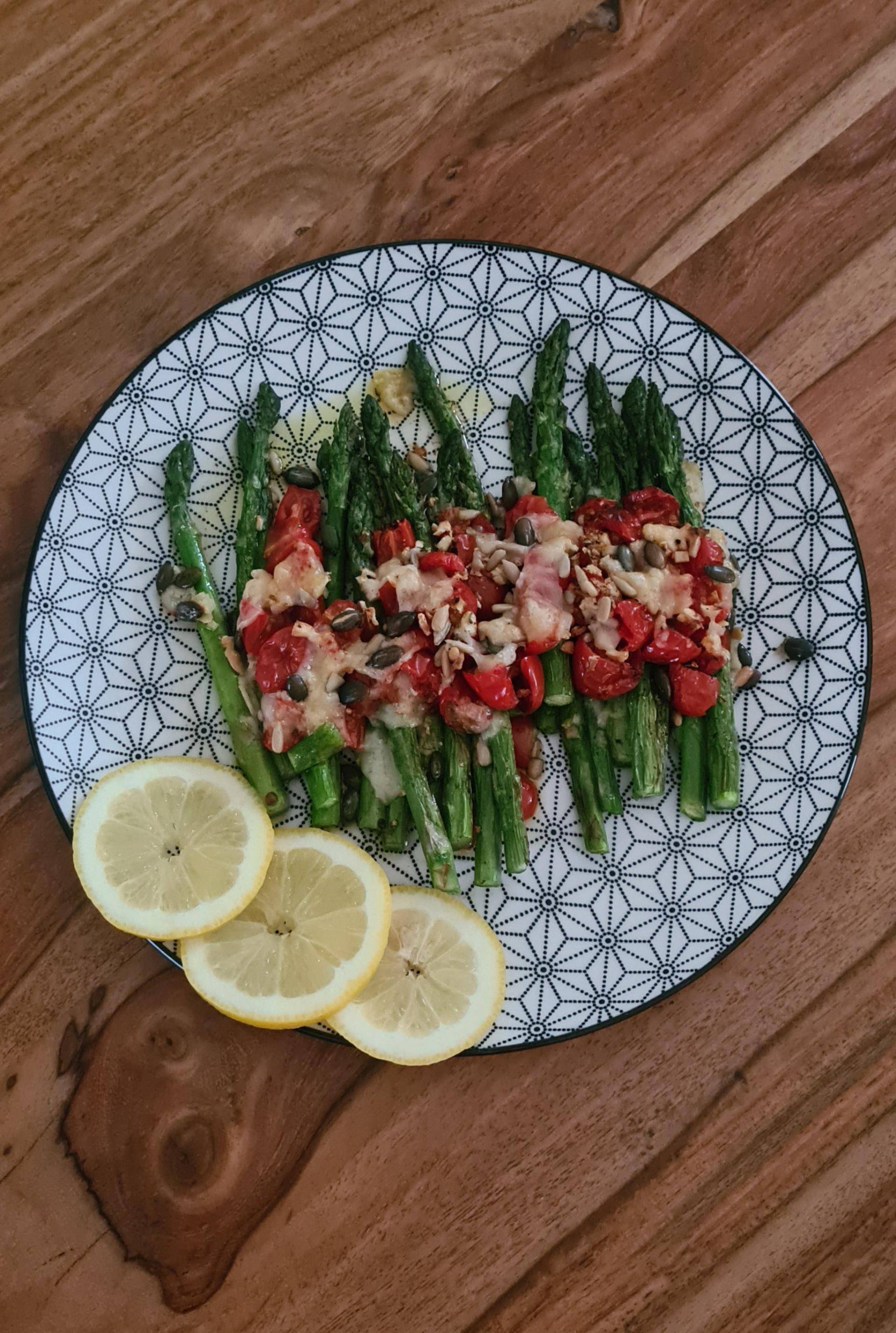 Asperges tomates air fryer - Recette Cookeo Infinity Autostir | Moulinex