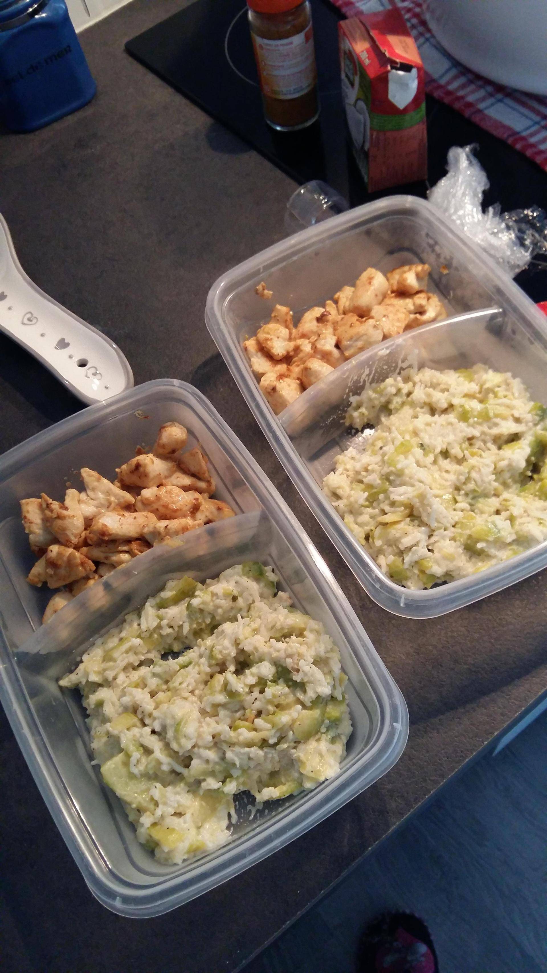 Courgette boursin riz - Recepten Cookeo | Moulinex