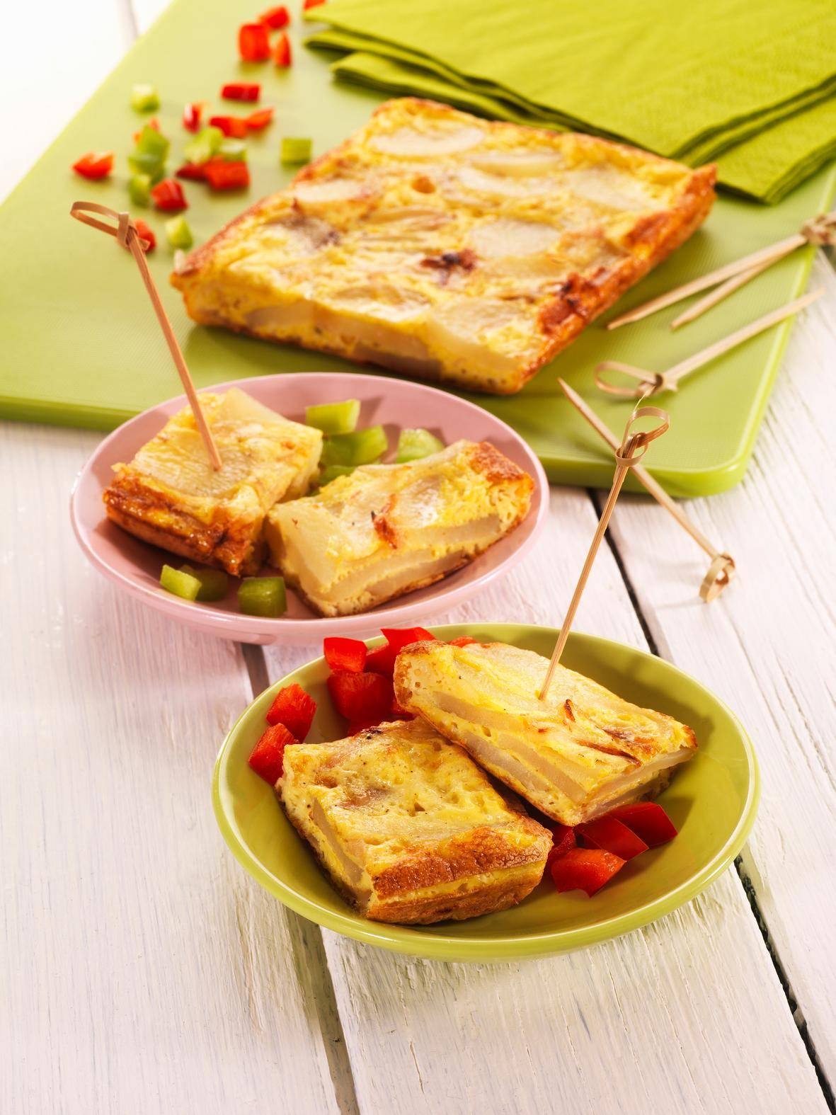 Tortilla aux pommes de terre - Recepten Cook'in One | Moulinex