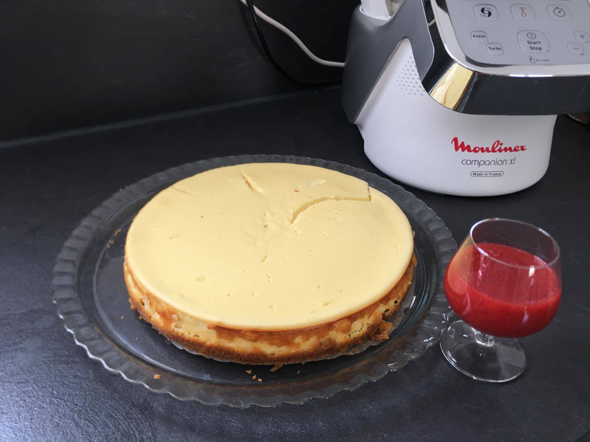 Cheesecake fruits rouges - Recette Companion XL | Moulinex
