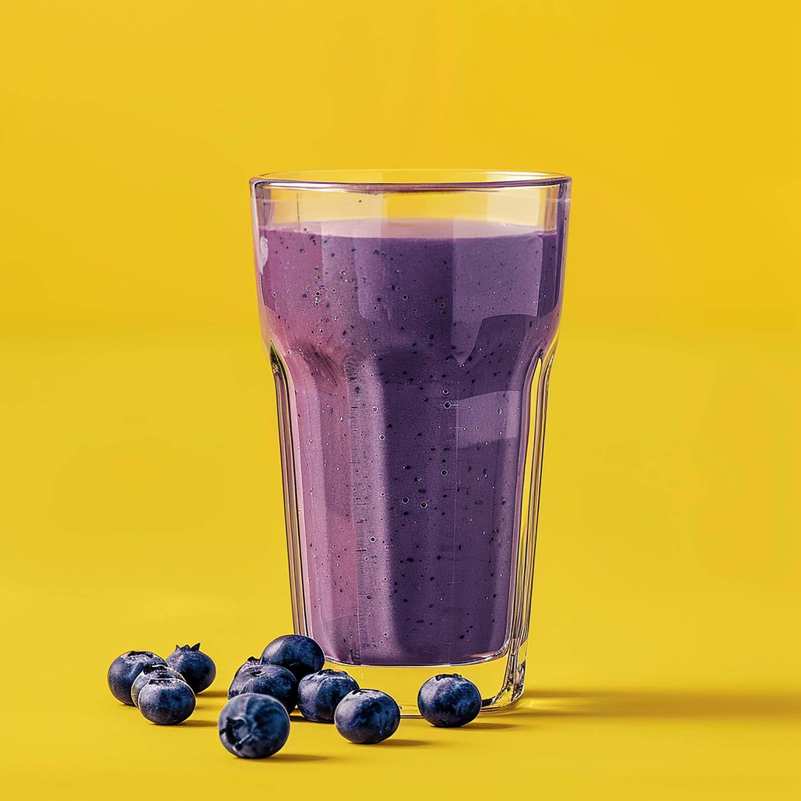 Smoothie bowl aux myrtilles et au lait d’avoine - Recette Blend up | Moulinex