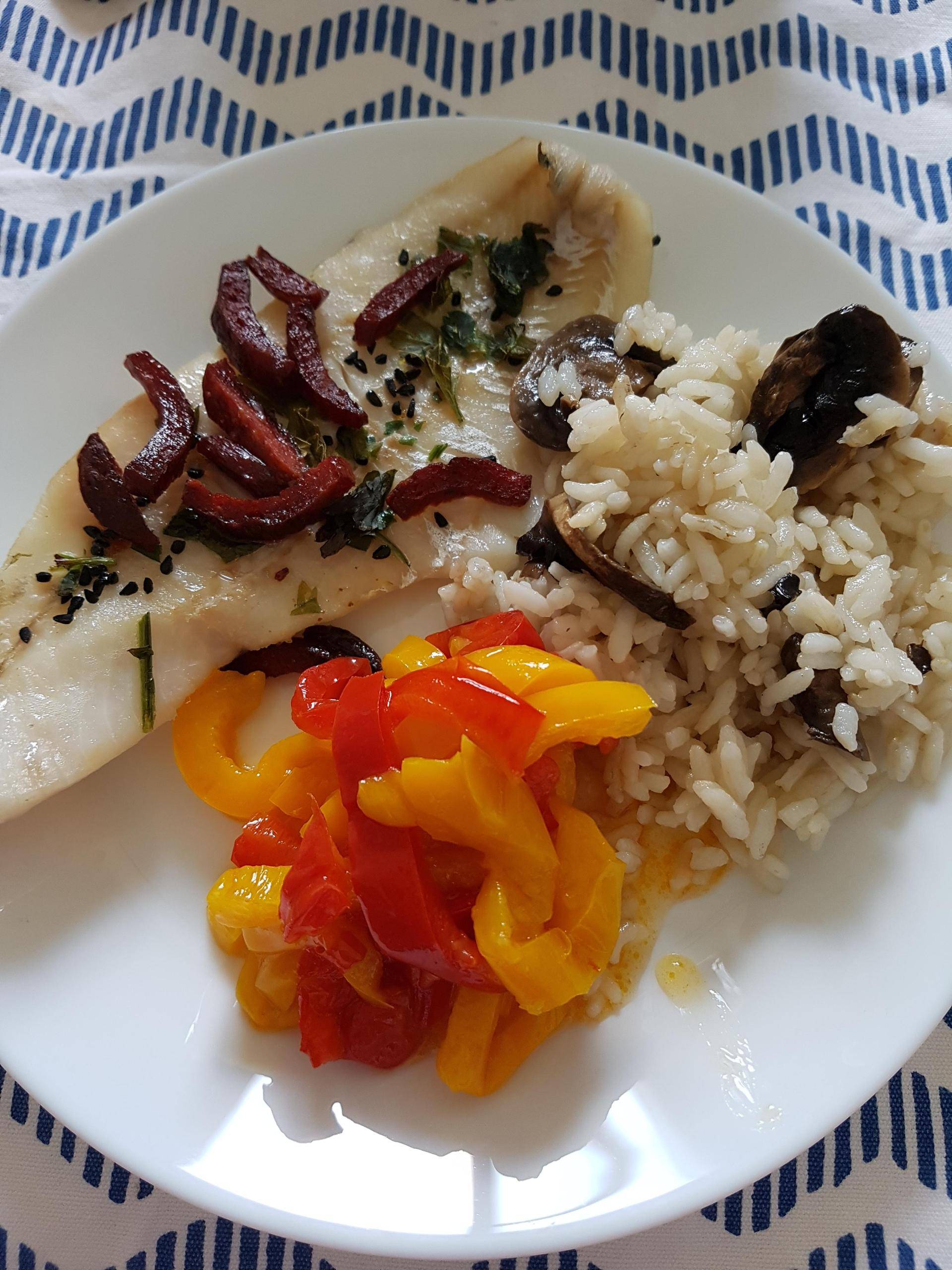 Filet de merlan au chorizo - Recepten Cookeo | Moulinex