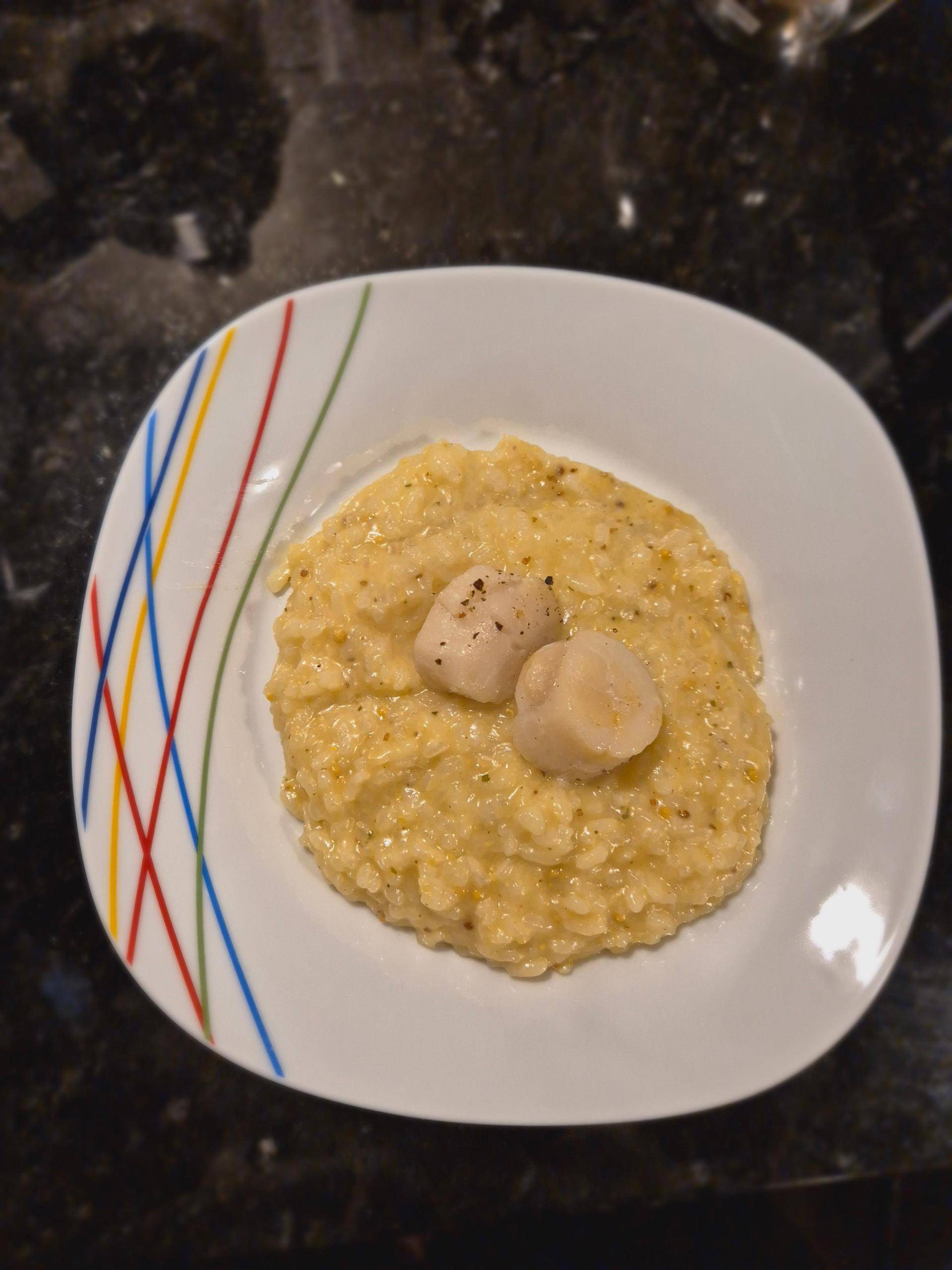 Risotto Moutarde et Noix de St Jacques - Recepten Companion Connect XL | Moulinex