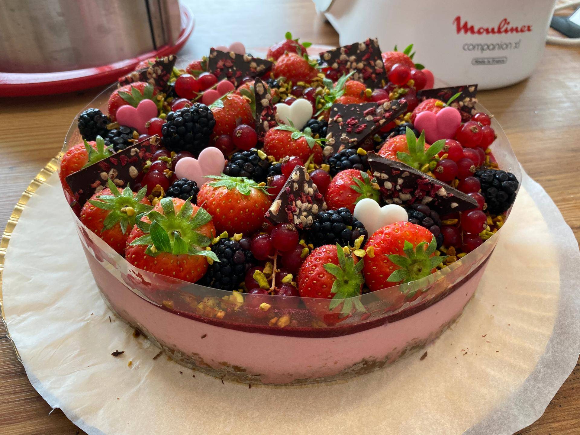 Bavarois framboise - Recepten Companion XL | Moulinex