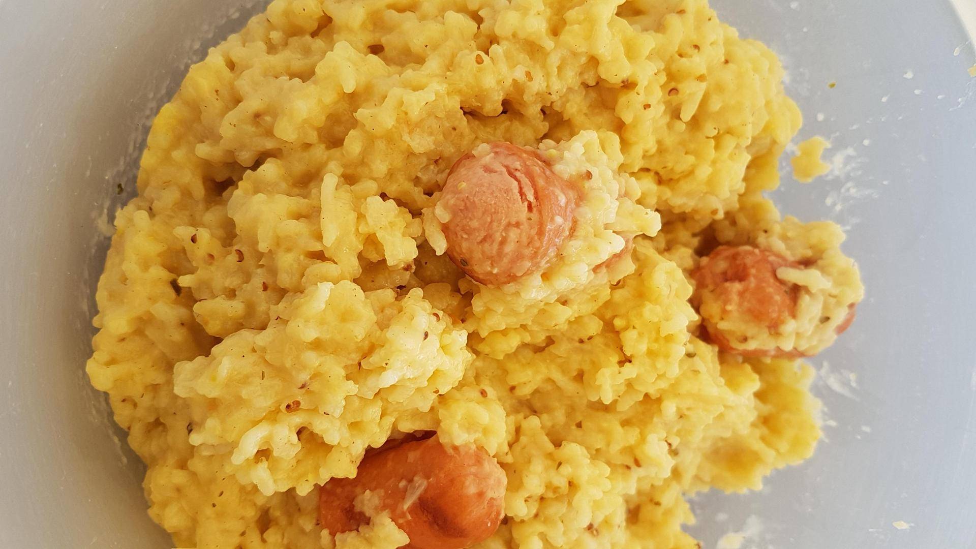 Risotto knacki moutarde - Recepten Cookeo | Moulinex