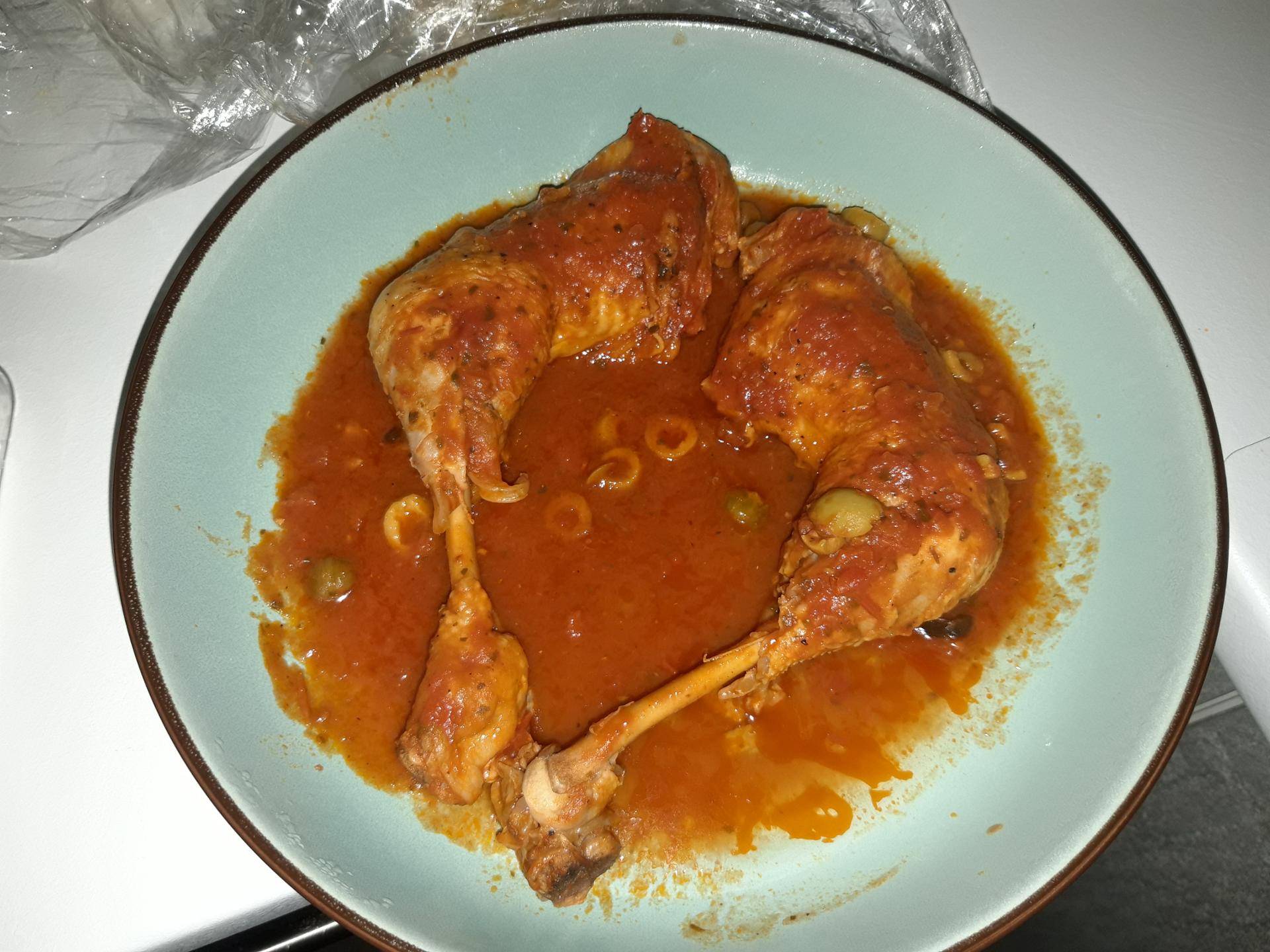 Cuisses de poulet à la tomate et aux olives - Recepten Cookeo | Moulinex
