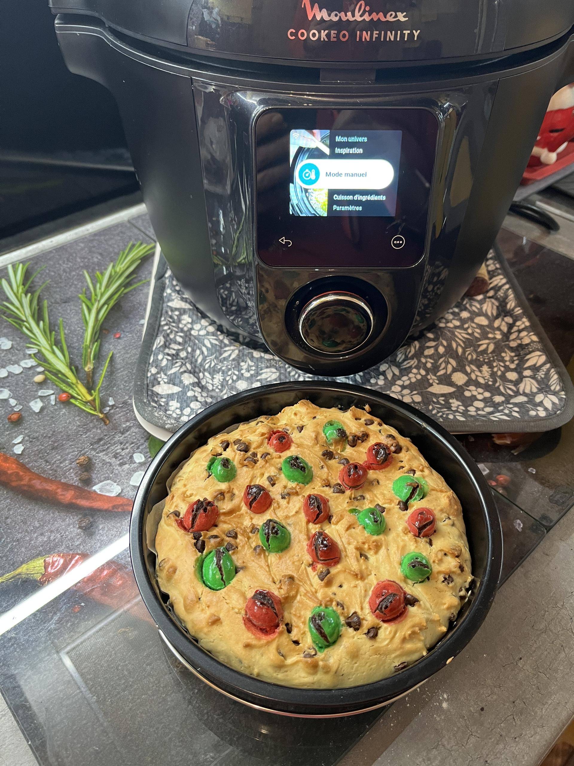 Maxi cookie au M&S - Recette Cookeo Infinity Autostir | Moulinex