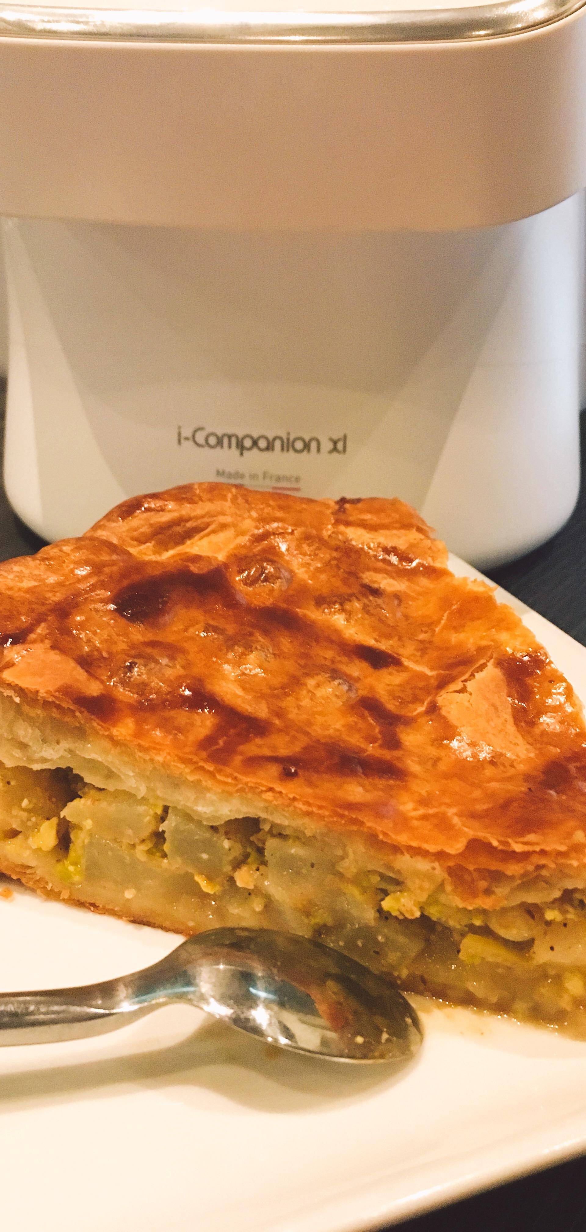 Tourte à la chaire de poire - Tour de France Nice - Recette Companion Connect XL | Moulinex