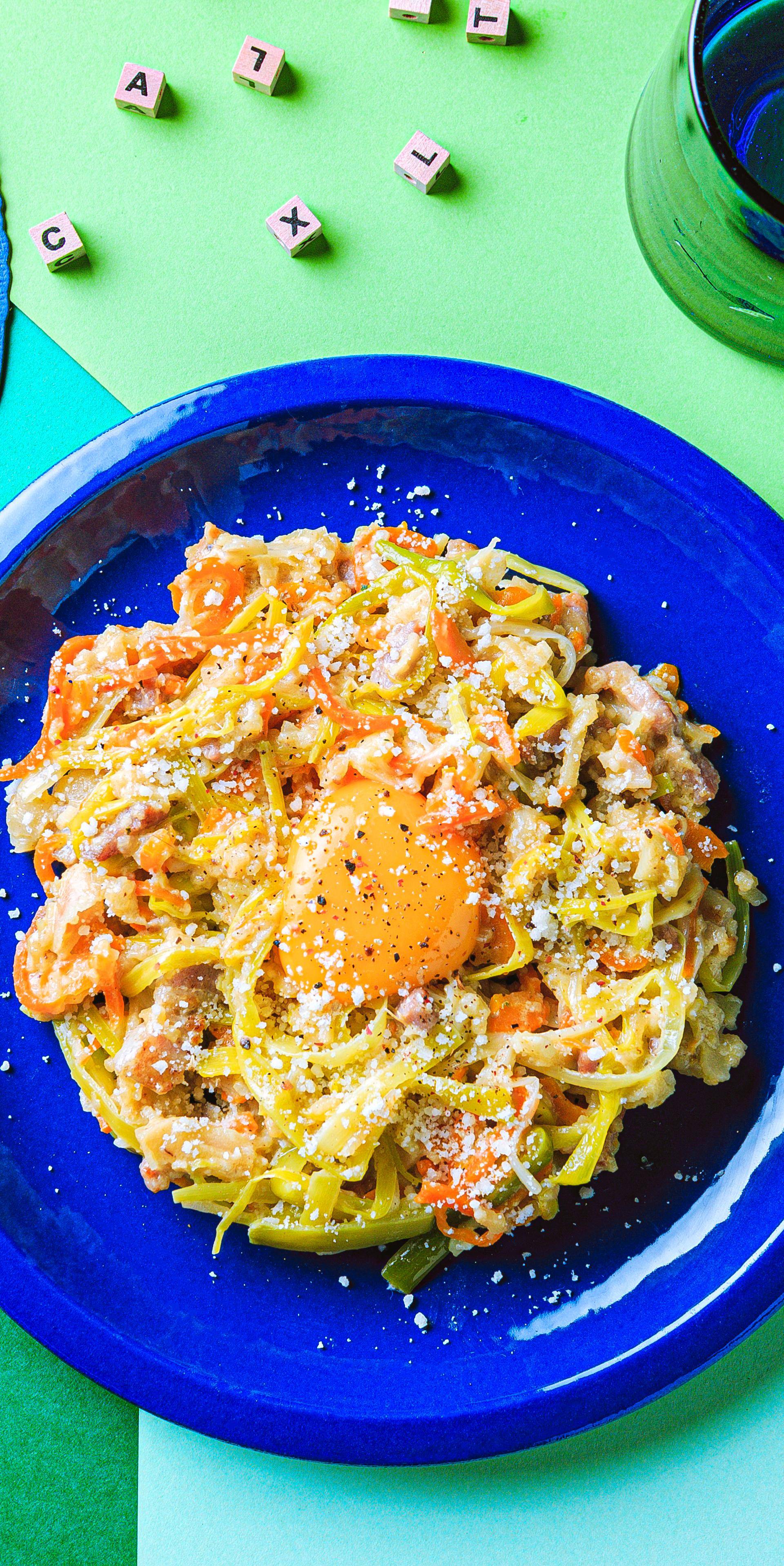 Carbonara de légumes - Recette Cookeo | Moulinex
