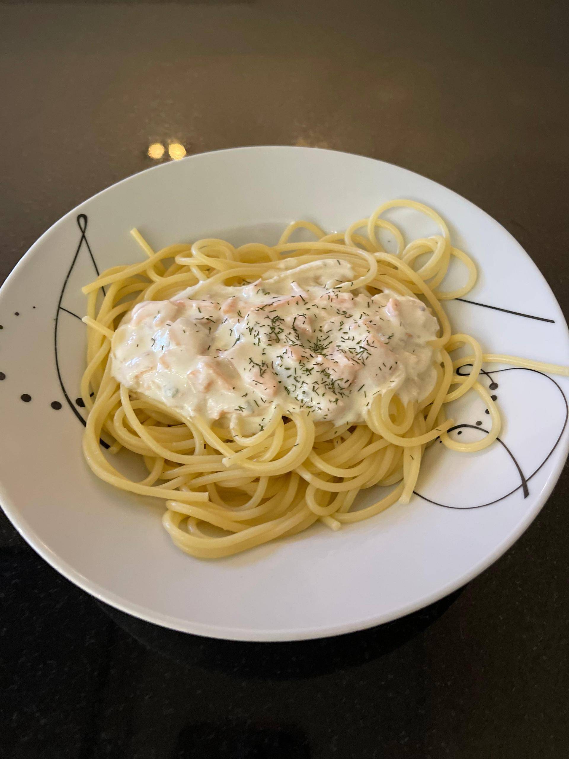 Pâtes au saumon - Recette Cookeo | Moulinex
