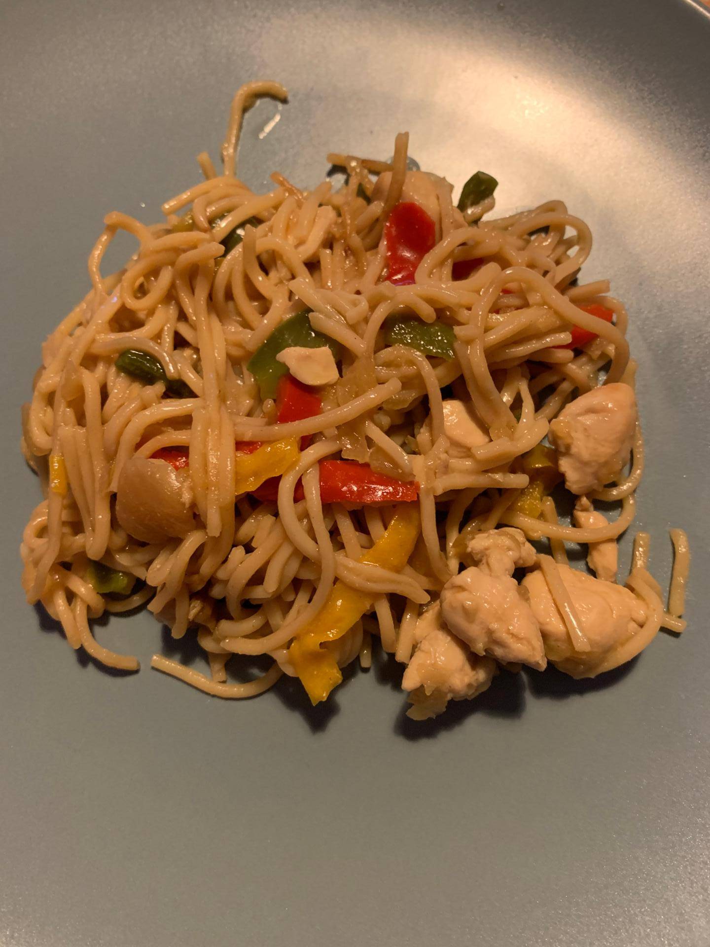 Nouilles chinoises aux aiguillettes de poulet - Recepten Companion | Moulinex
