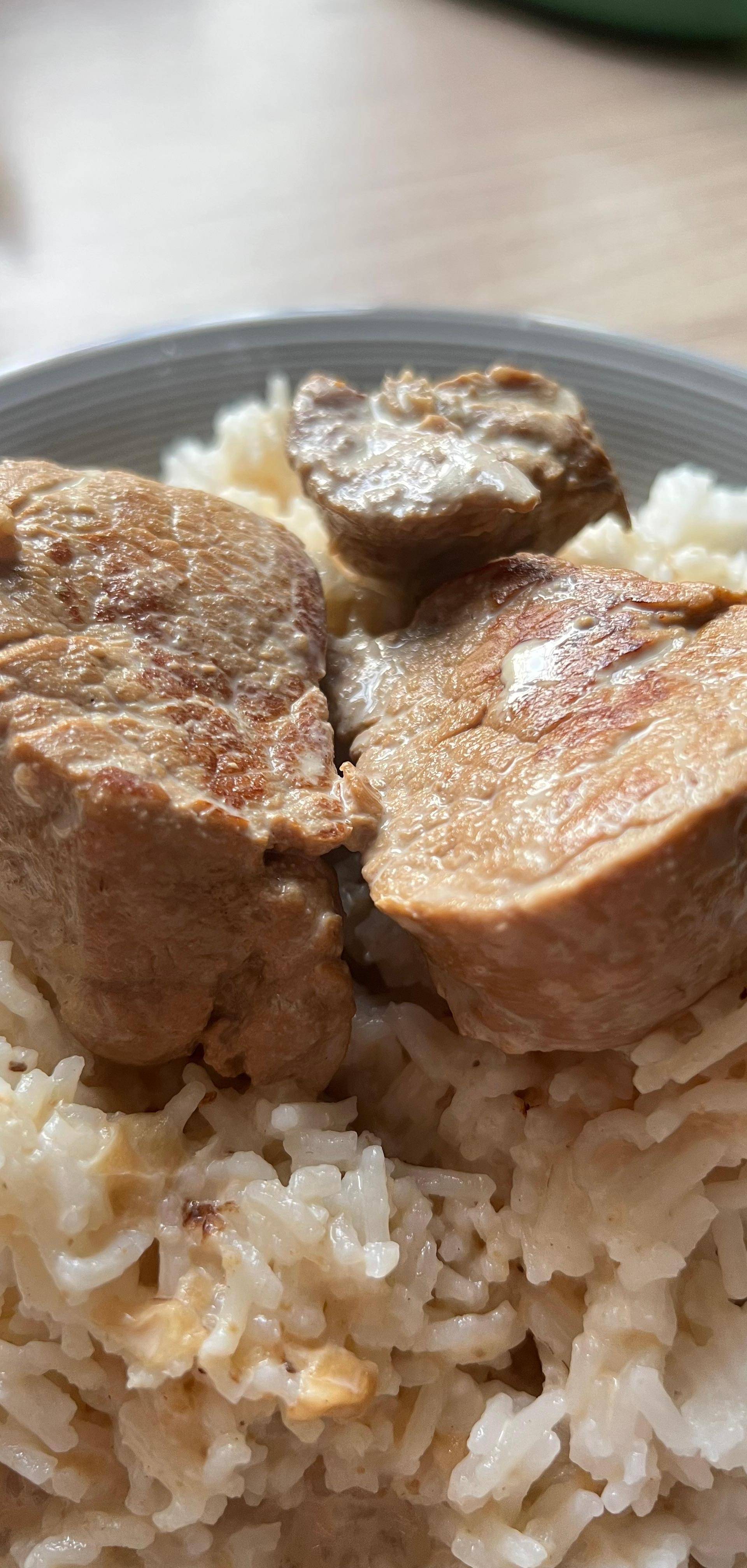 Filet mignon et sauce à la moutarde - Recette Cookeo | Moulinex