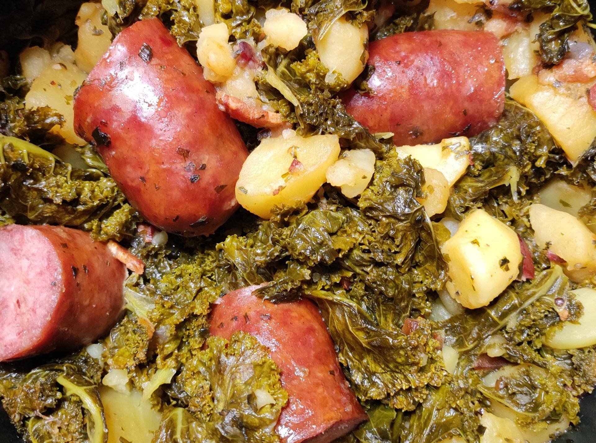 Chou Kale et saucisse à cuire - Recette Cookeo V3 | Moulinex