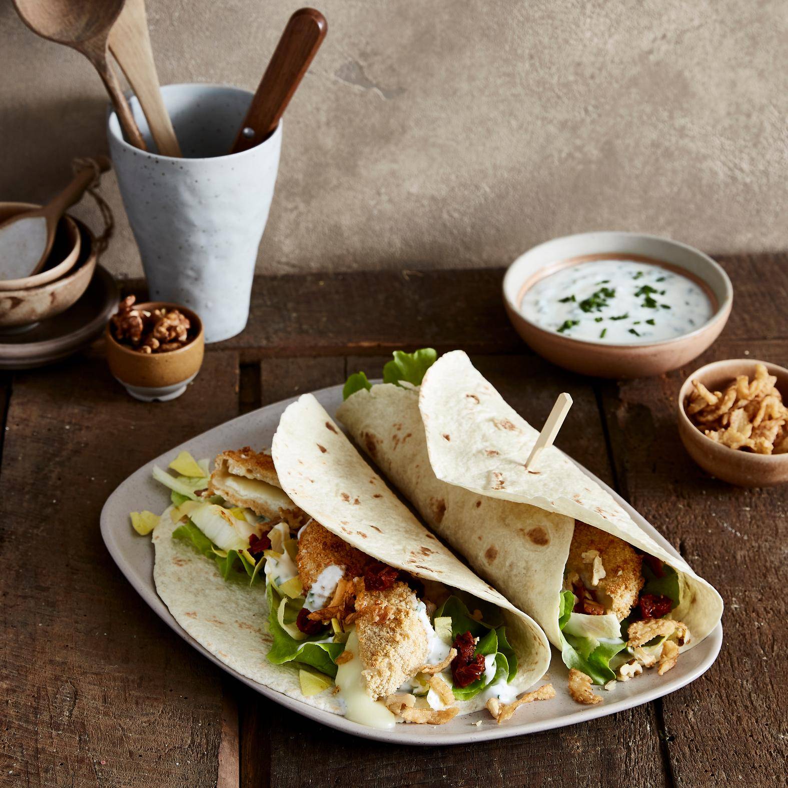 Wraps au chèvre croustillant - Recette EASY FRY GRILL & STEAM 3 in 1 | Moulinex