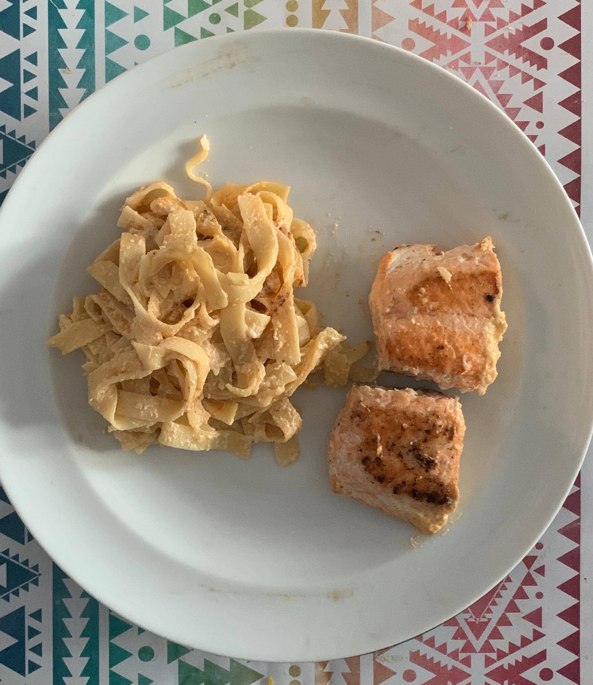 Saumon et ses tagliatelles - Recette Cookeo | Moulinex