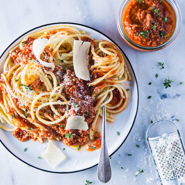 Pasta bolognaise - Recepten Kitchen Coach | Moulinex