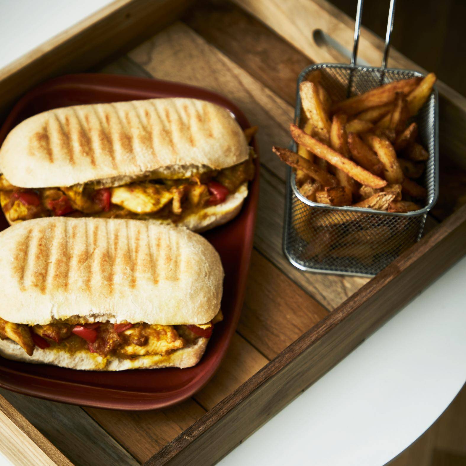 Kebab de poulet au curry - Recette Cook'in One | Moulinex