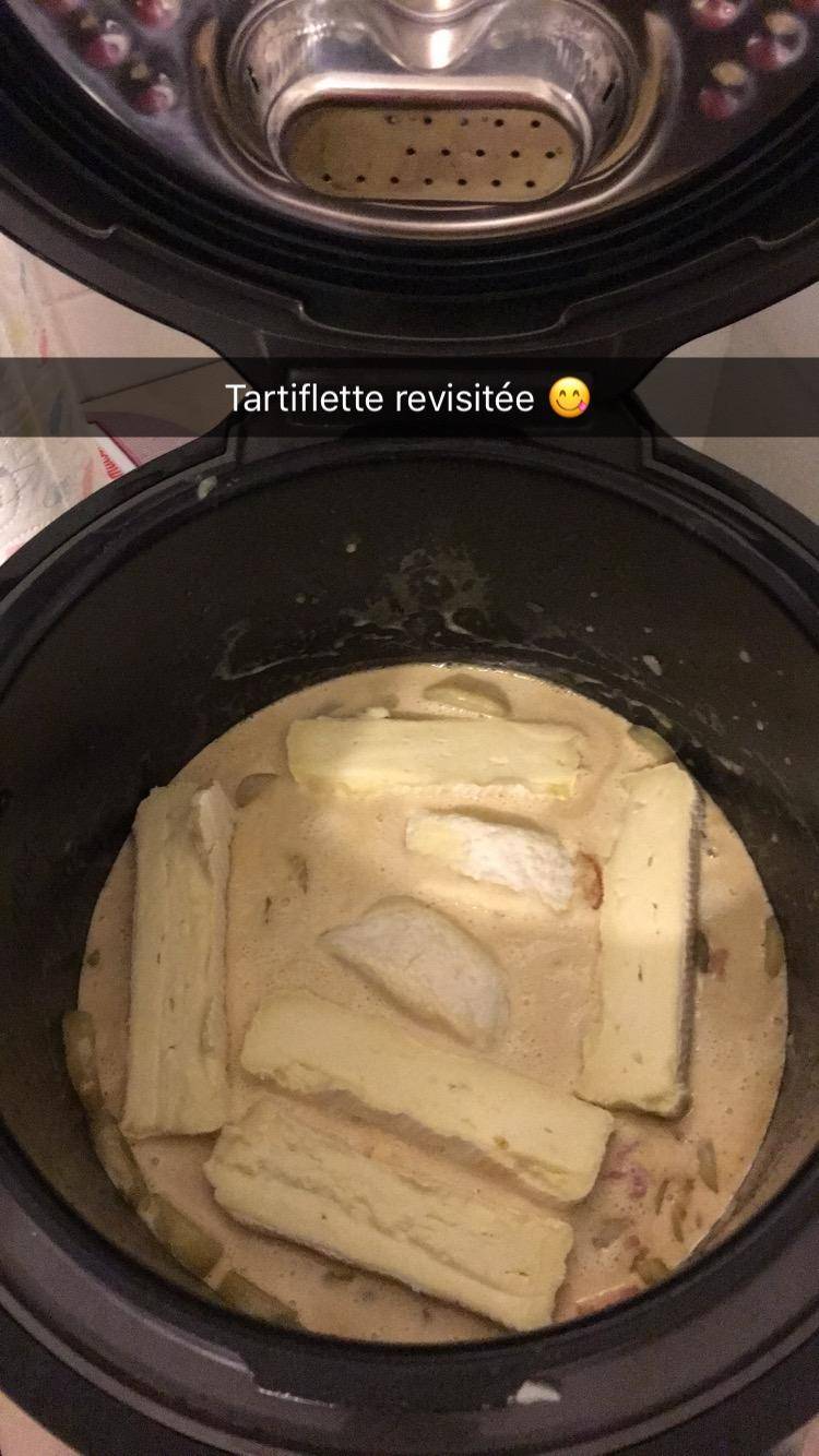 Tartiflette revisitée - Recepten Cookeo | Moulinex