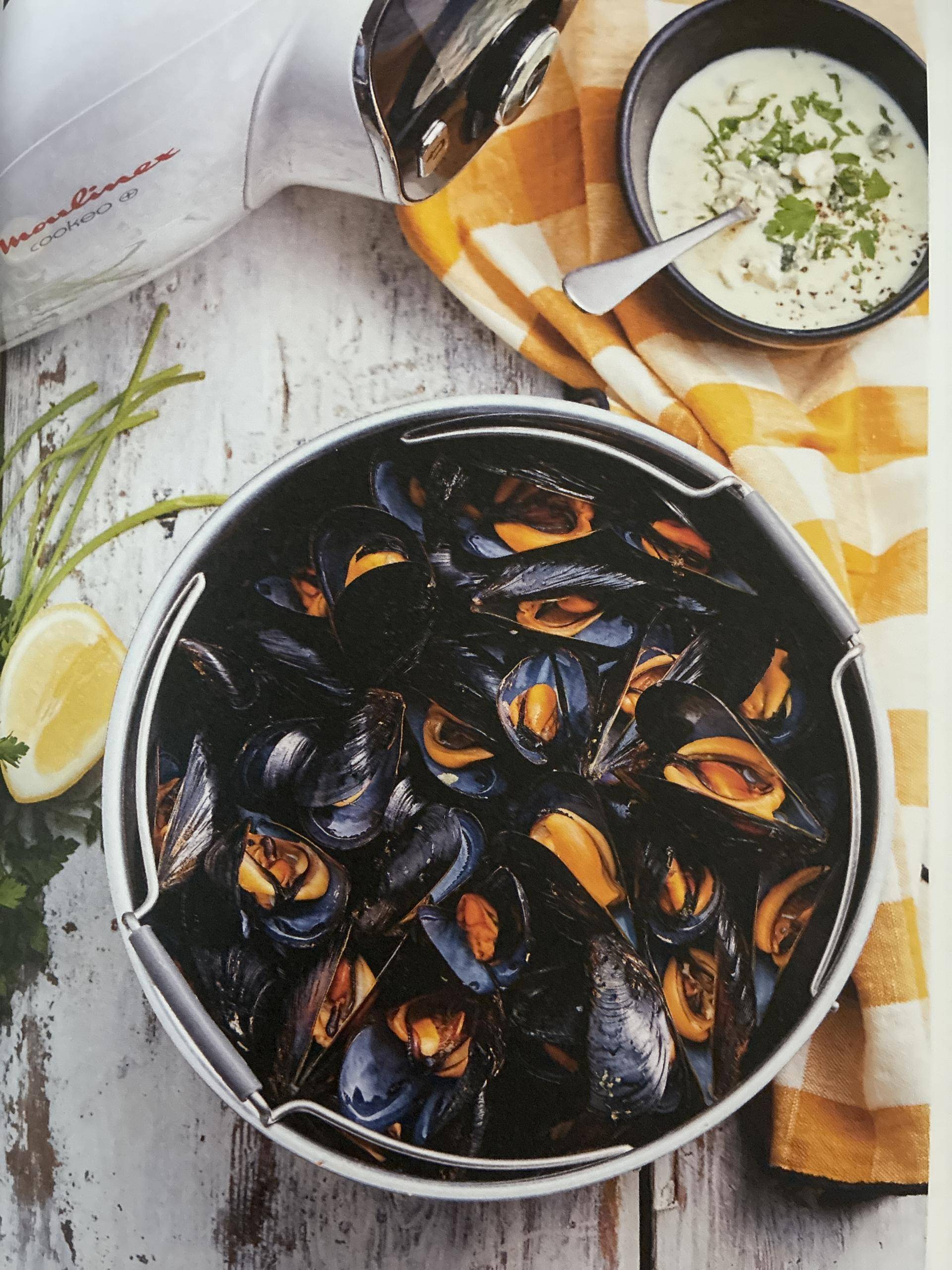 Moules au roquefort de Kwi - Recette Cookeo V3 | Moulinex