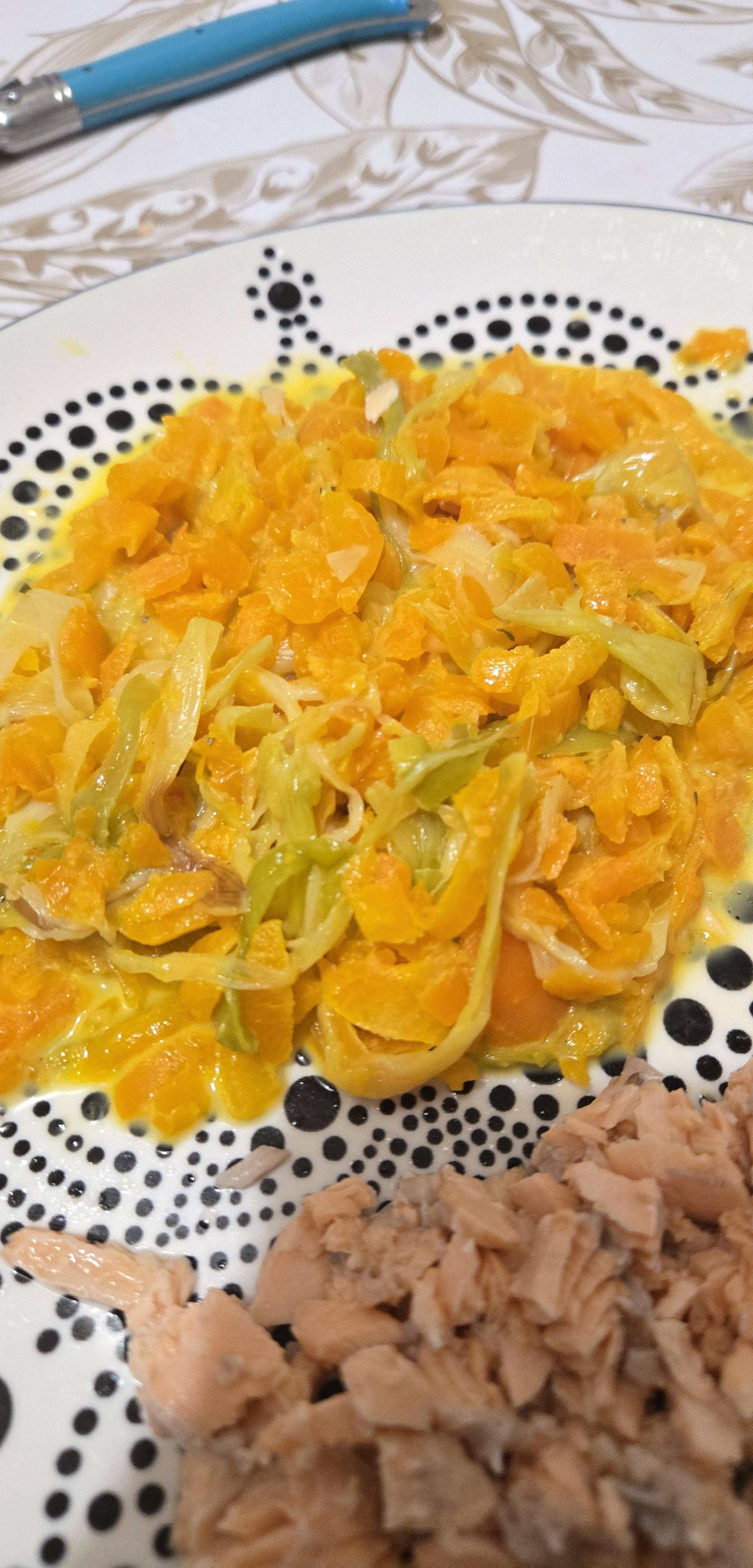 Fondue de carottes et poireaux stir - Recette Cookeo Infinity Autostir | Moulinex